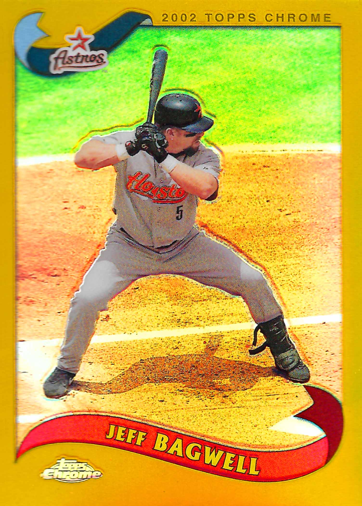 2002 Topps Chrome Gold Refractors