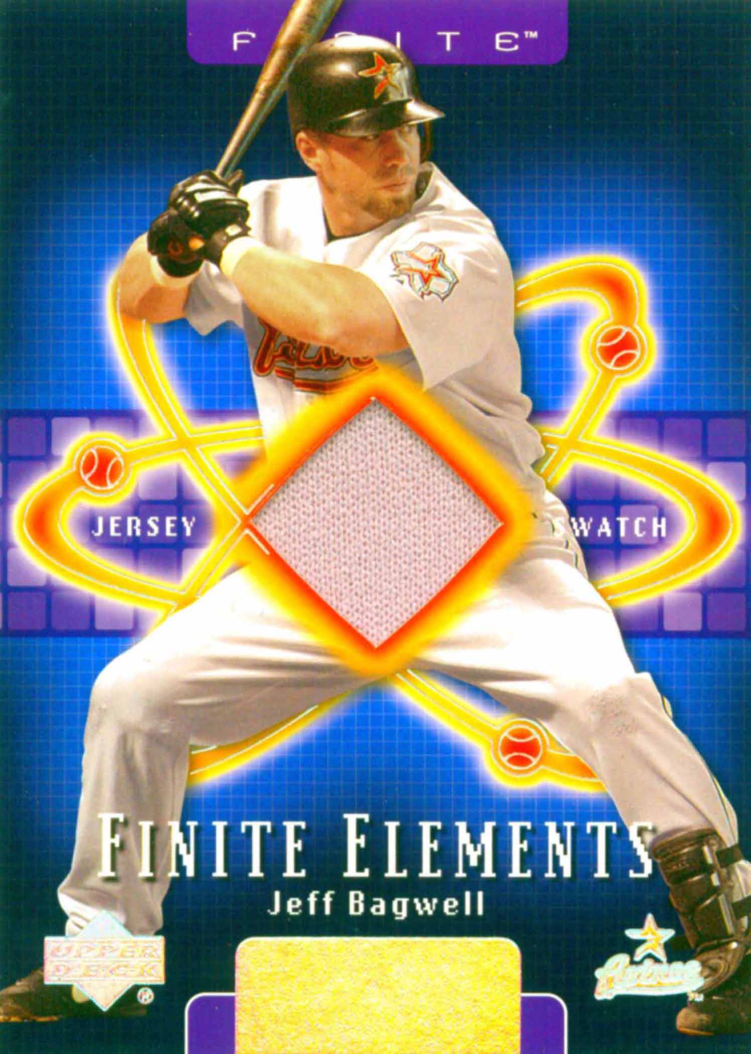 2003 Upper Deck Finite Elements Game Jersey