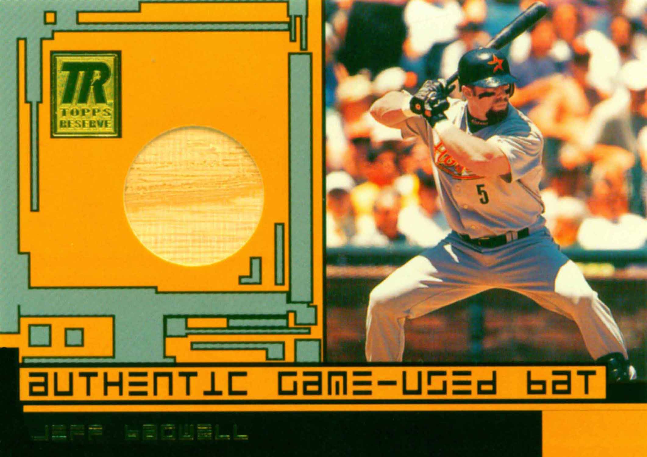 2001 Topps Reserve Game Bats