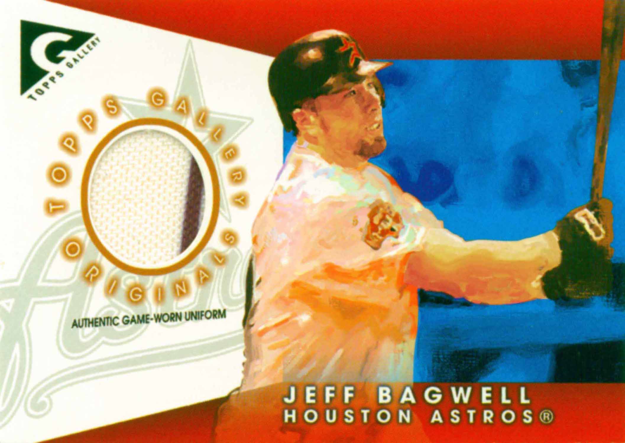2005 Topps Gallery Originals Relics Uniform