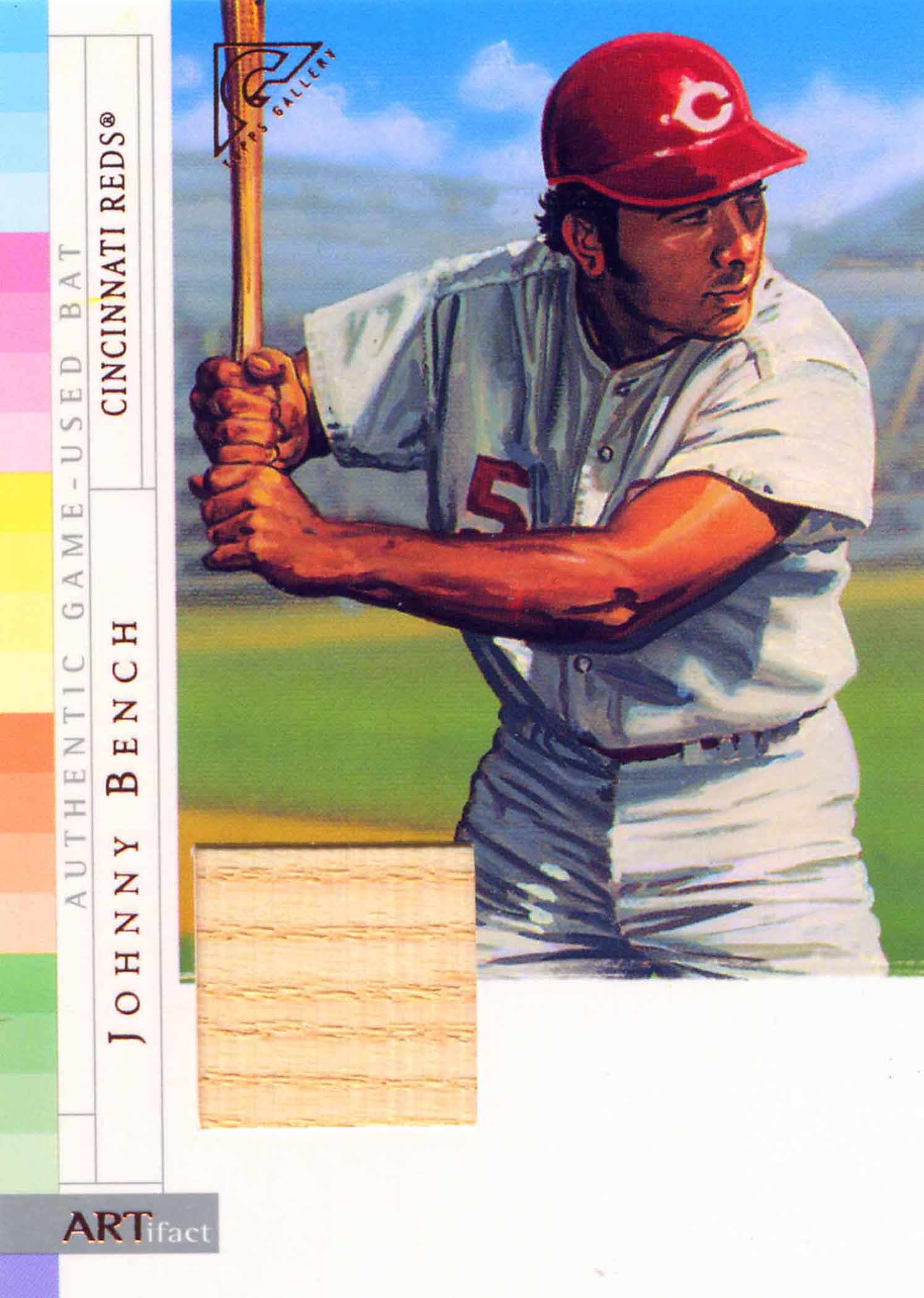 2003 Topps Gallery HOF ARTifact Relics Bat