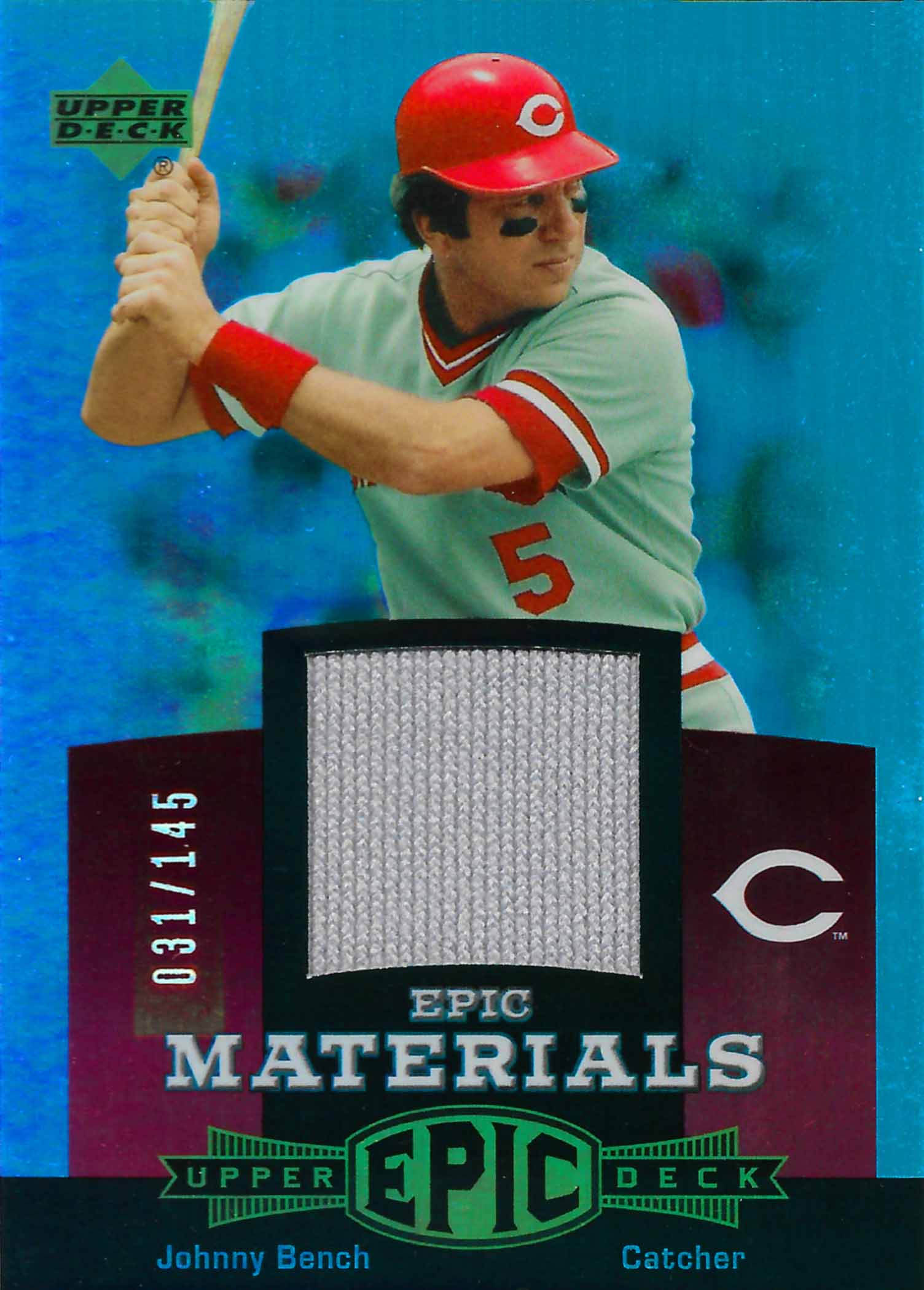 2006 Upper Deck Epic Materials Dark Purple Jersey