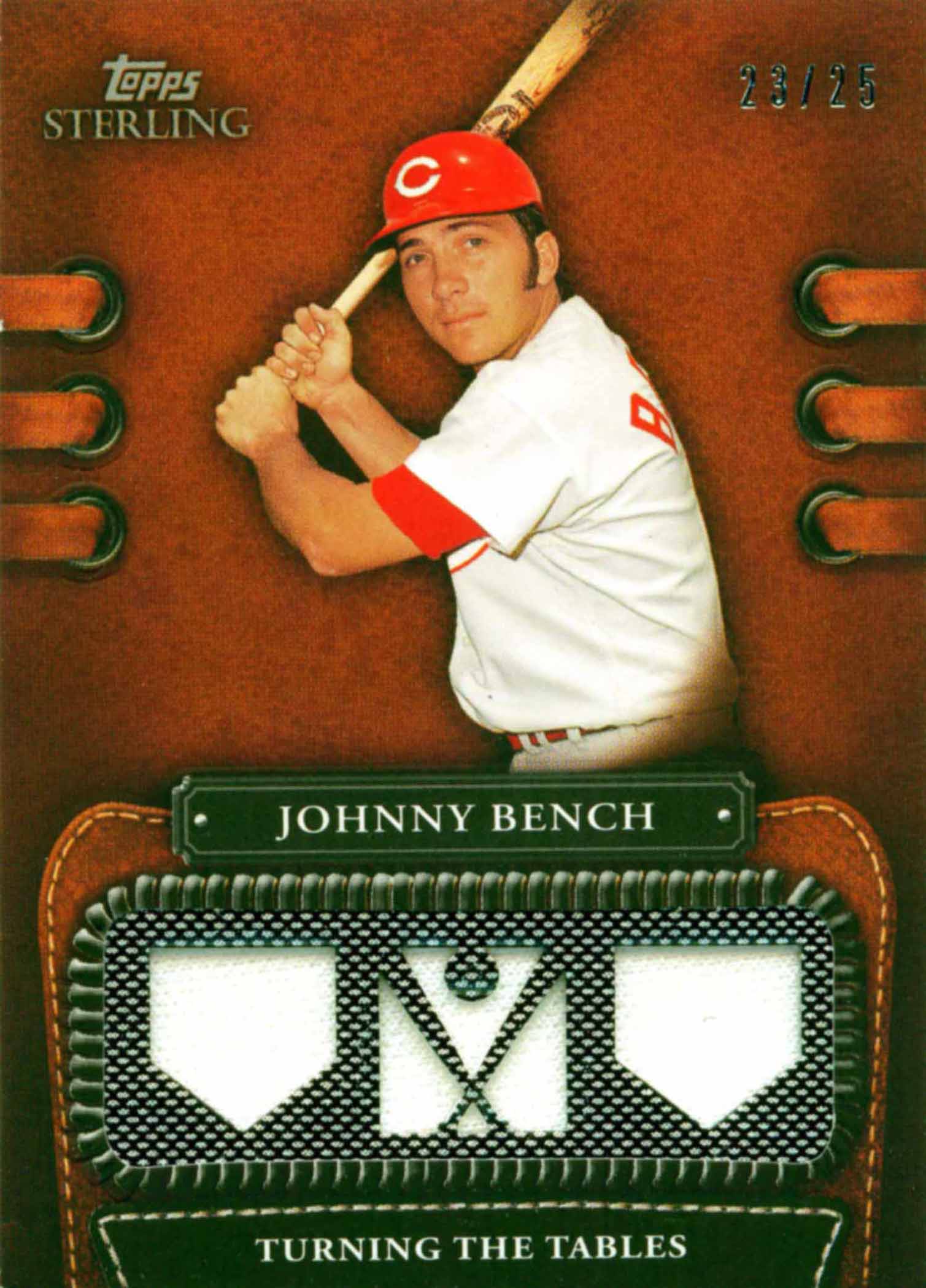 2010 Topps Sterling Legendary Leather Relics Triple