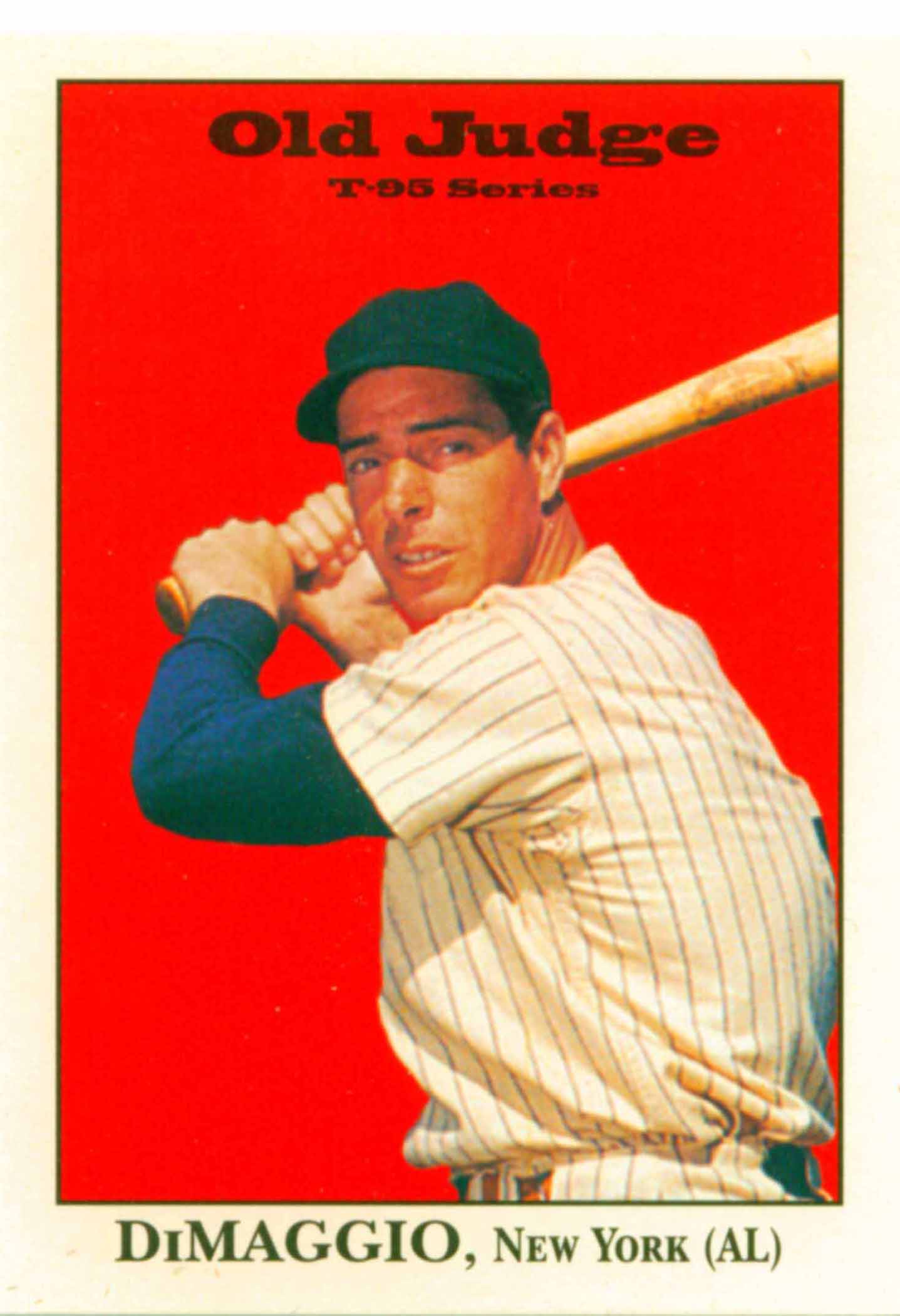 1995 Signature Rookies Old Judge Joe DiMaggio