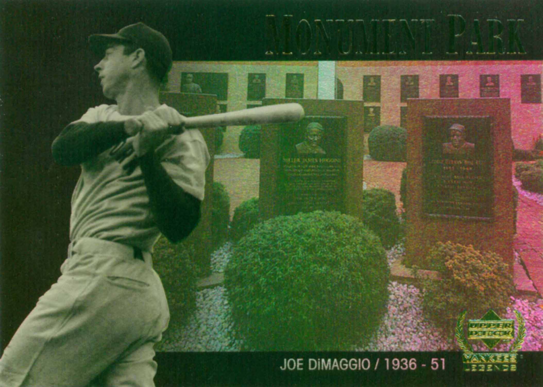2000 Upper Deck Yankees Legends Monument Park