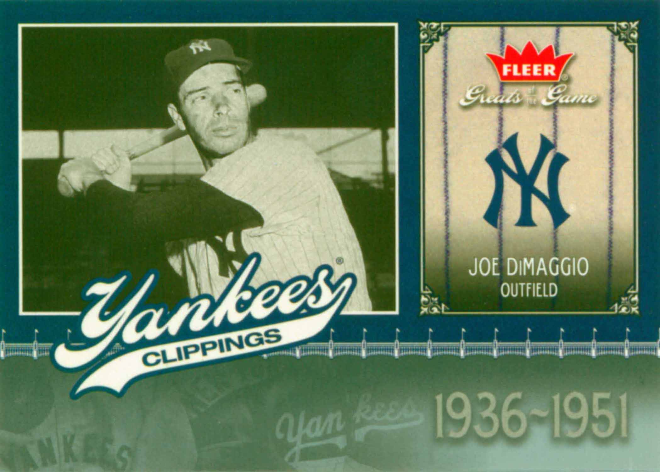 2006 Greats of the Game Yankee Clippings
