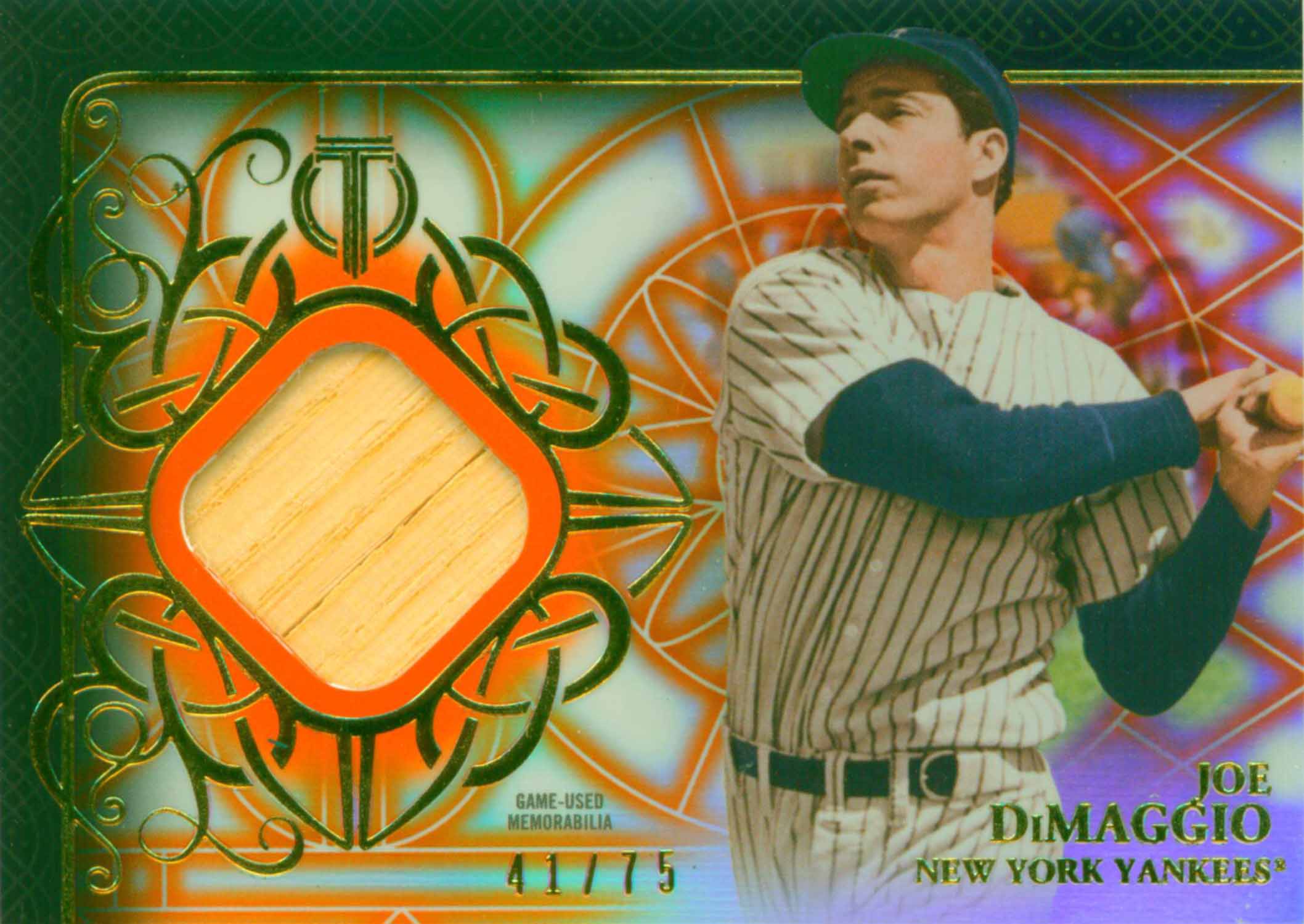 2015 Topps Tribute Relics Orange