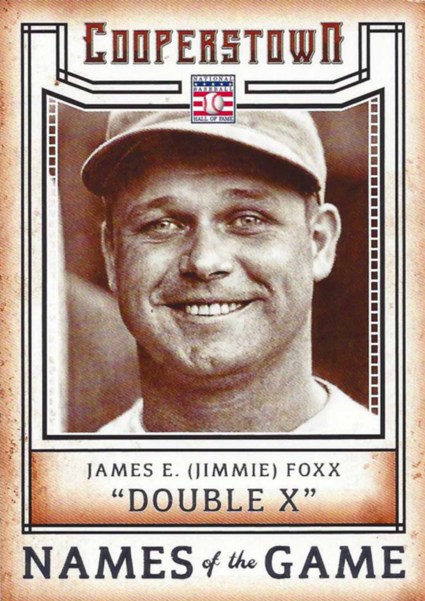 2015 Panini Cooperstown Names of the Game