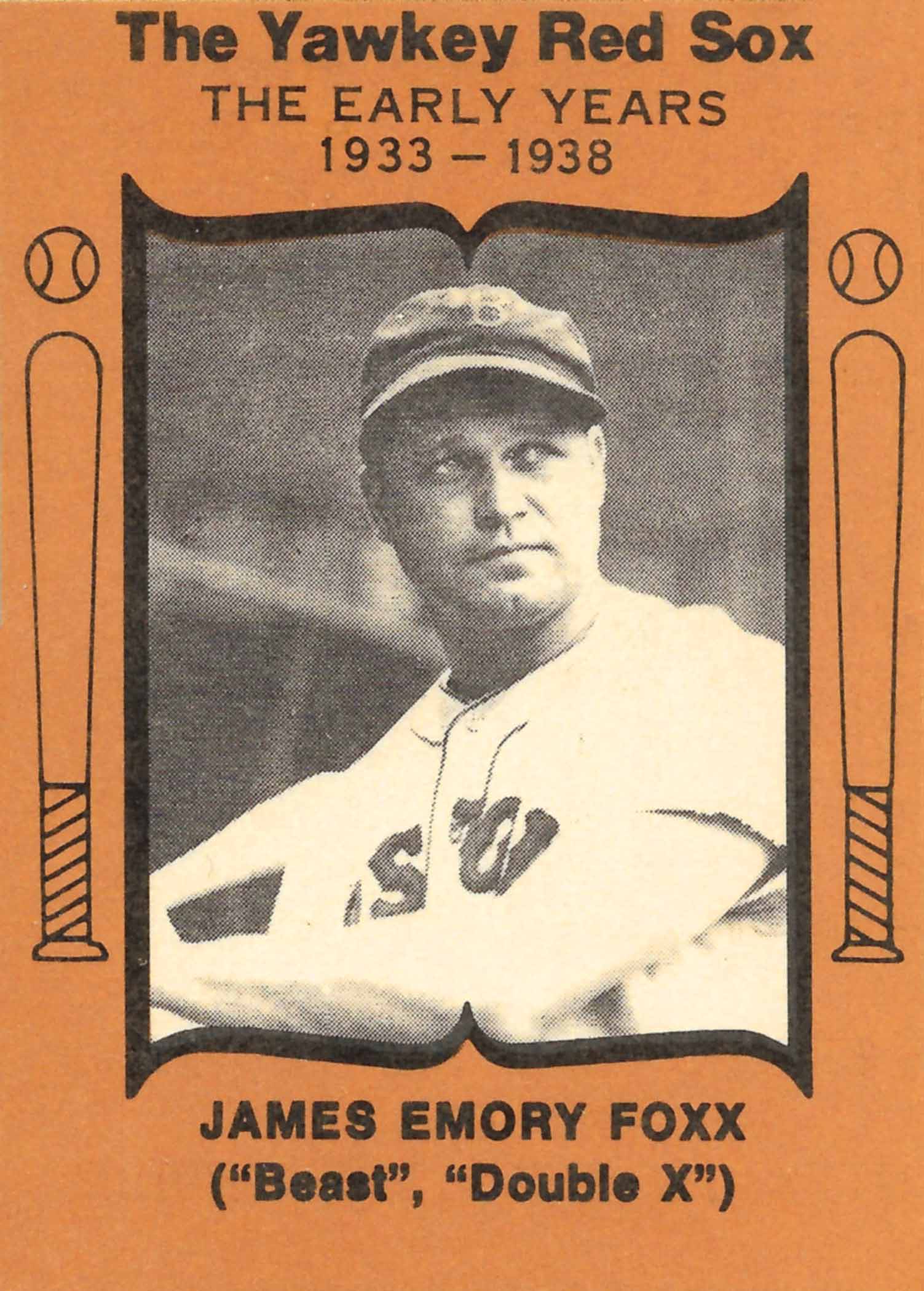 1972 Jimmy Fund Yawkey Red Sox Early Years