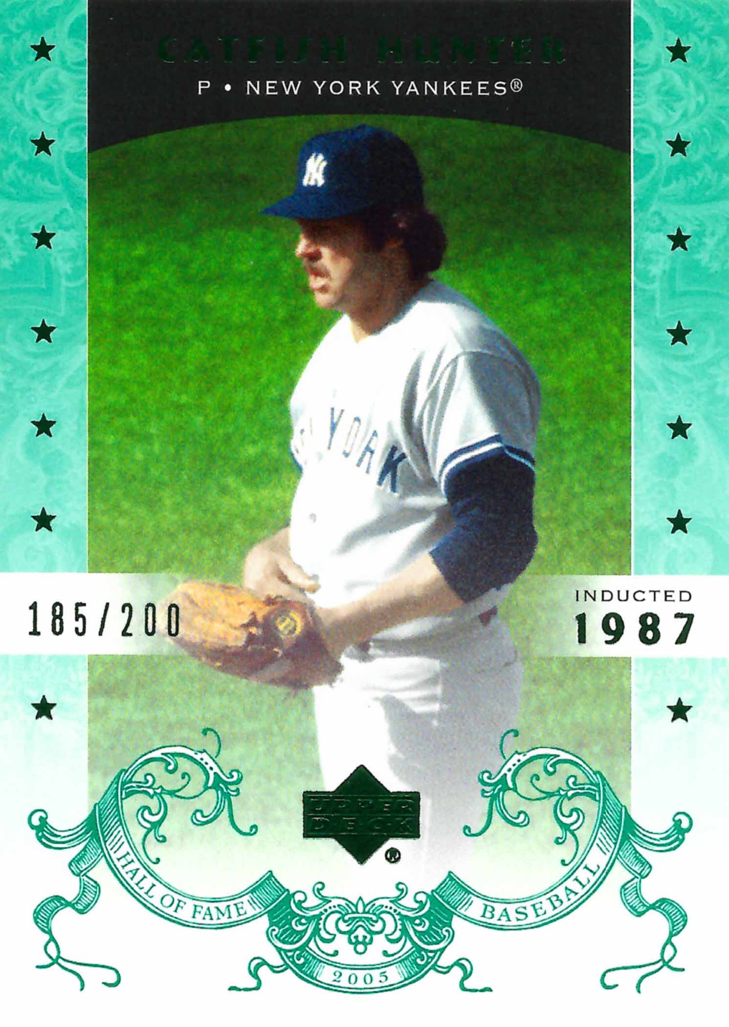 2005 Upper Deck Hall of Fame Green