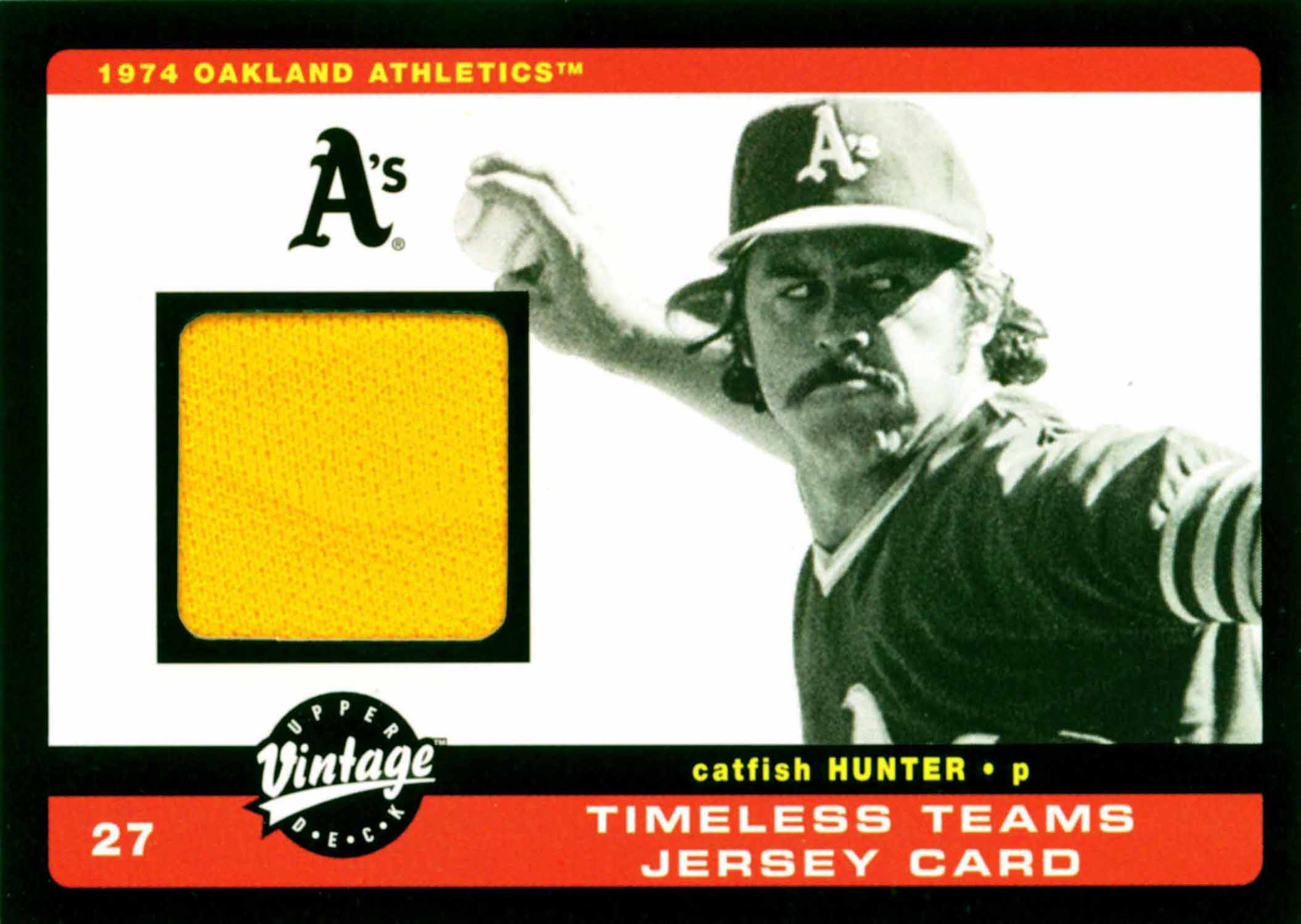 2002 Upper Deck Vintage Timeless Teams Game Jersey