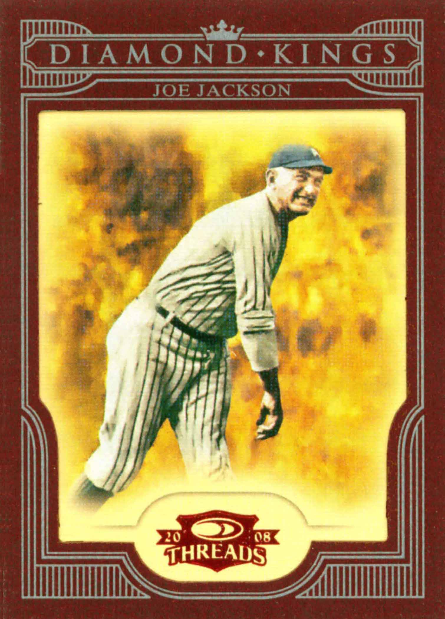 2008 Donruss Threads Diamond Kings Framed Red