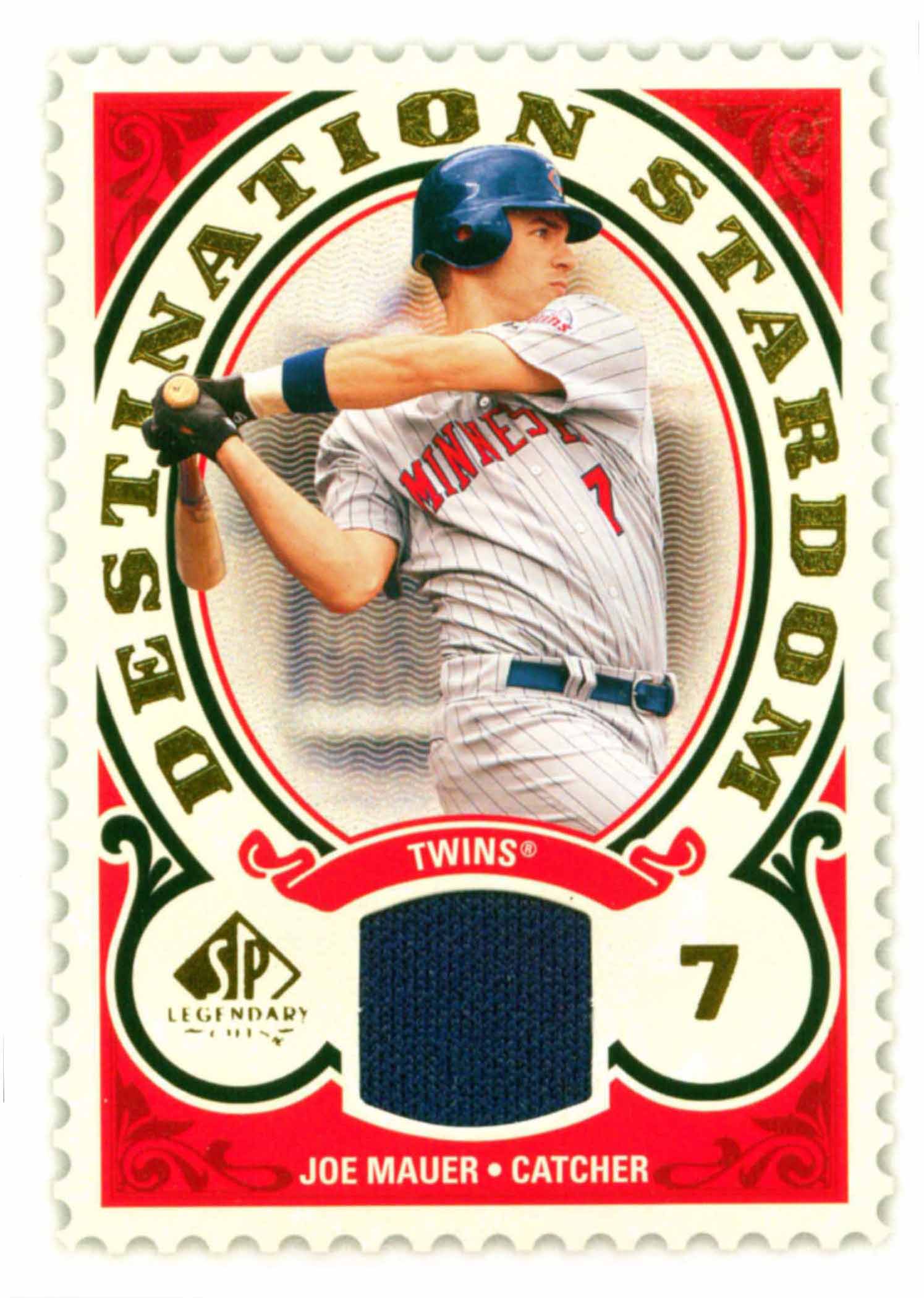 2009 SP Legendary Cuts Destination Stardom Memorabilia