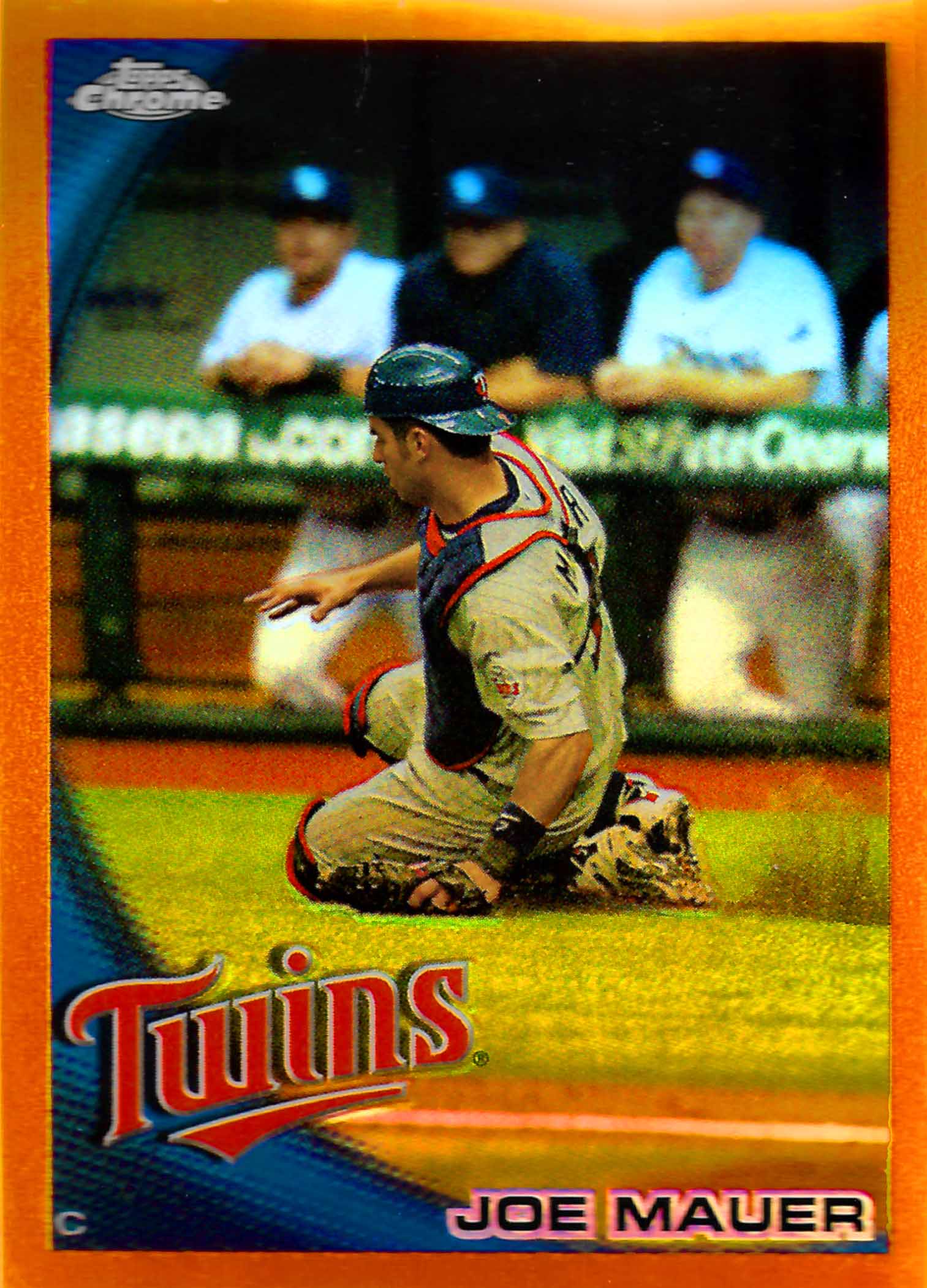 2010 Topps Chrome Orange Refractors