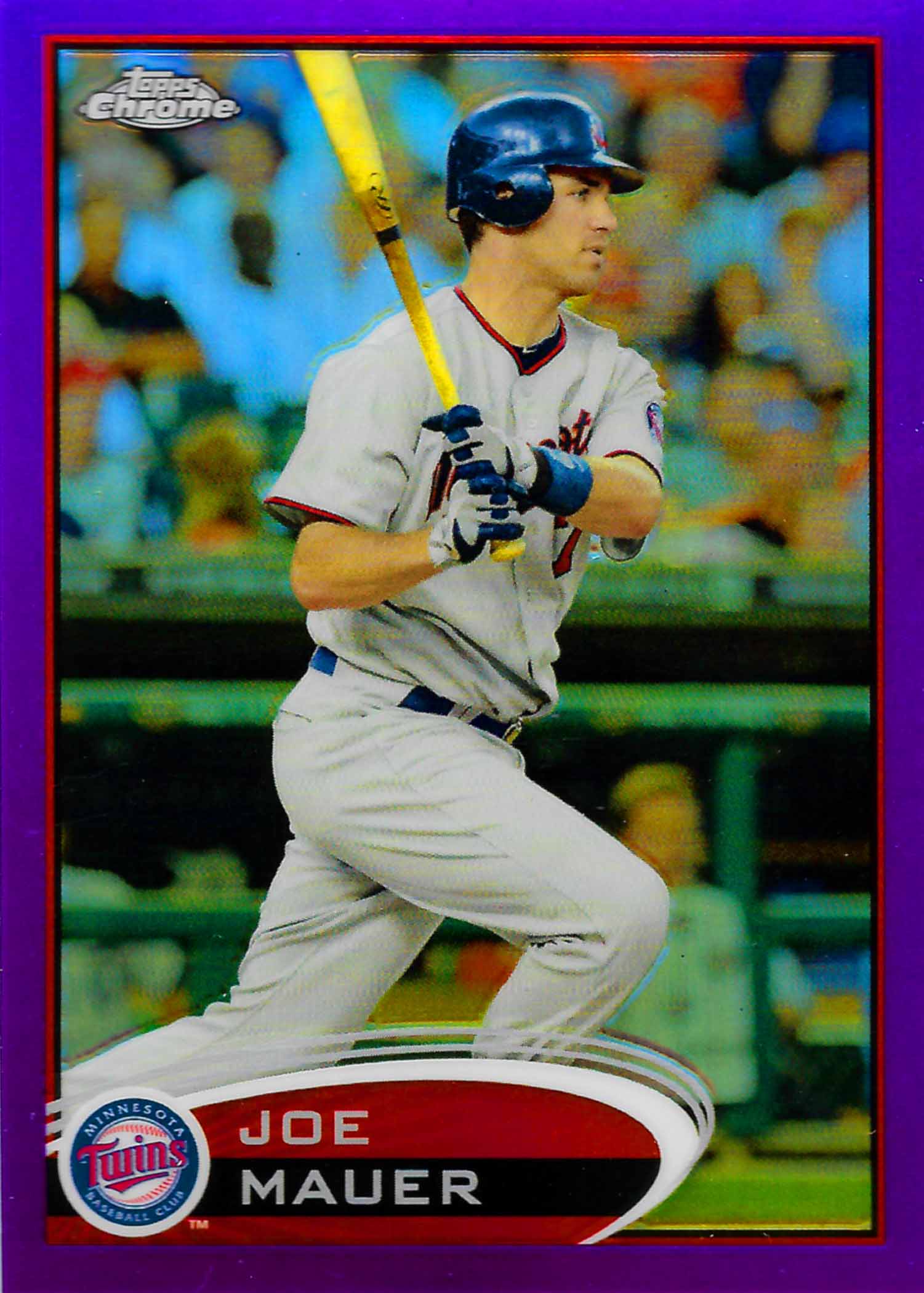 2012 Topps Chrome Purple Refractors