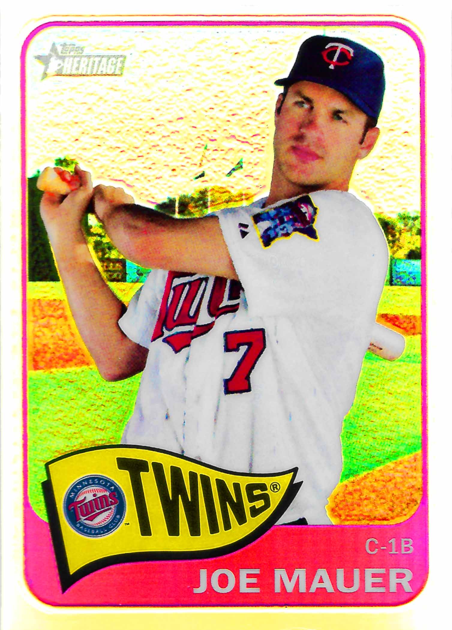 2014 Topps Heritage Chrome Refractors