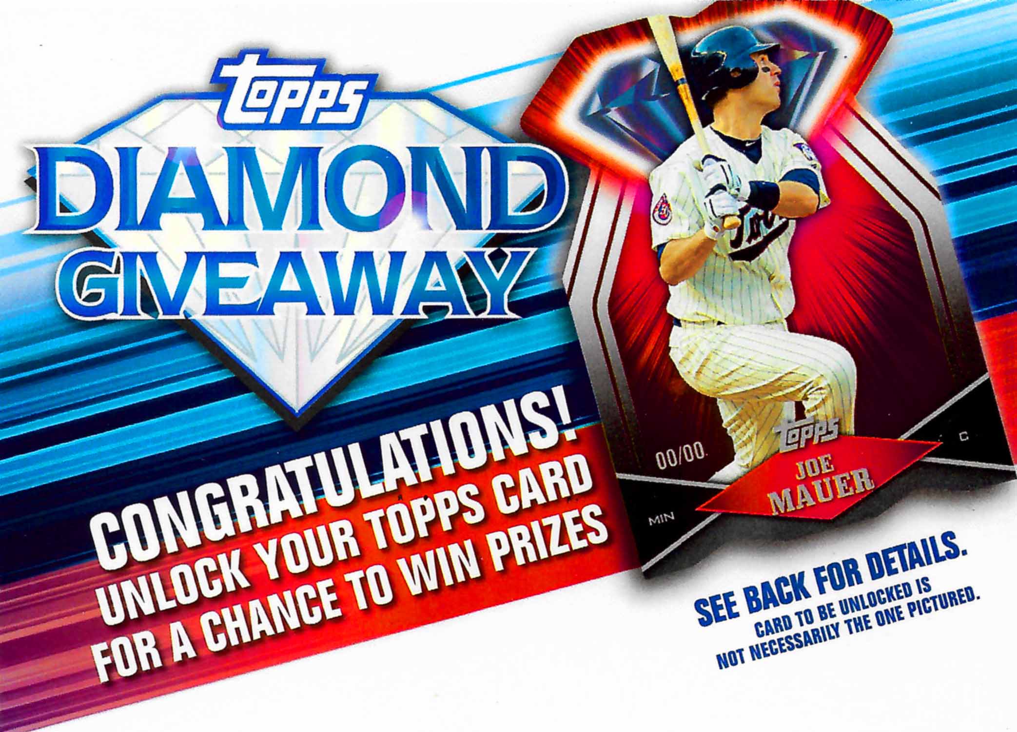 2011 Topps Diamond Giveaway
