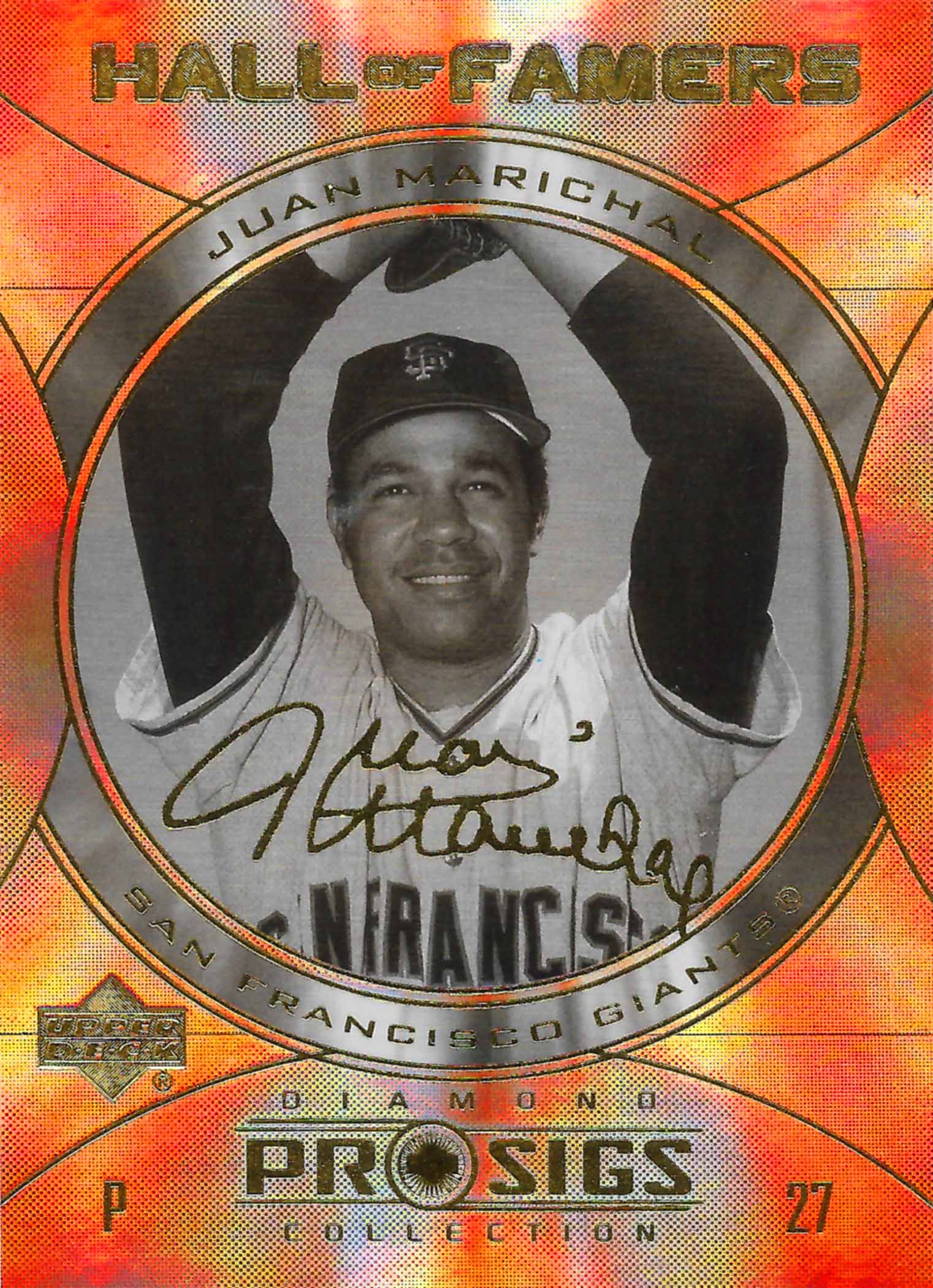 2004 UD Diamond Pro Sigs Hall of Famers