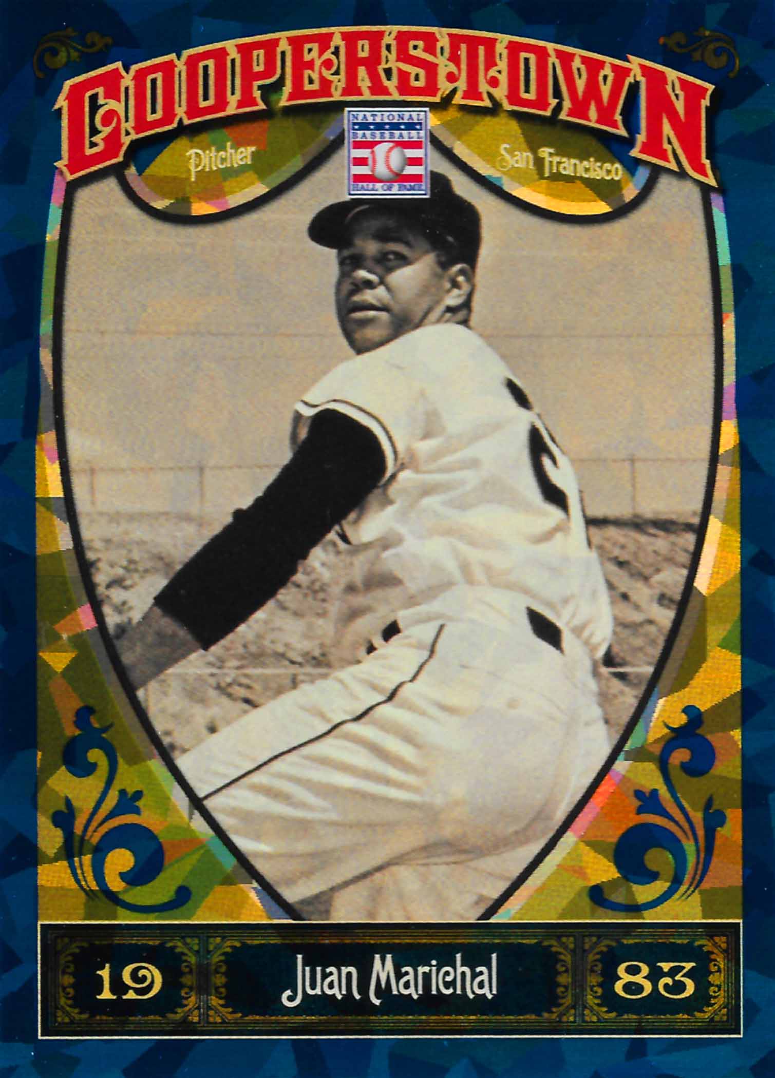 2013 Panini Cooperstown Blue Crystal