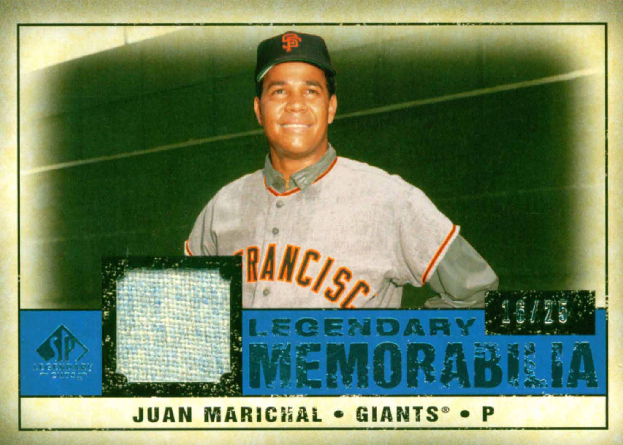 2008 SP Legendary Cuts Legendary Memorabilia 25