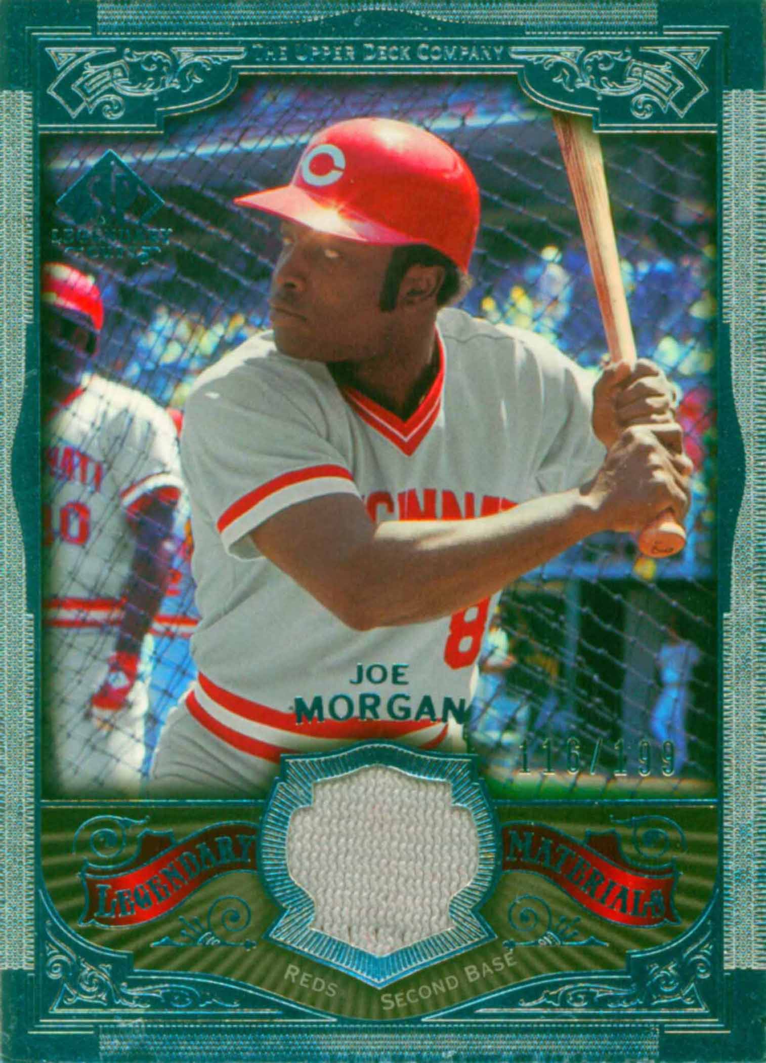 2006 SP Legendary Cuts Legendary Materials Silver Jersey
