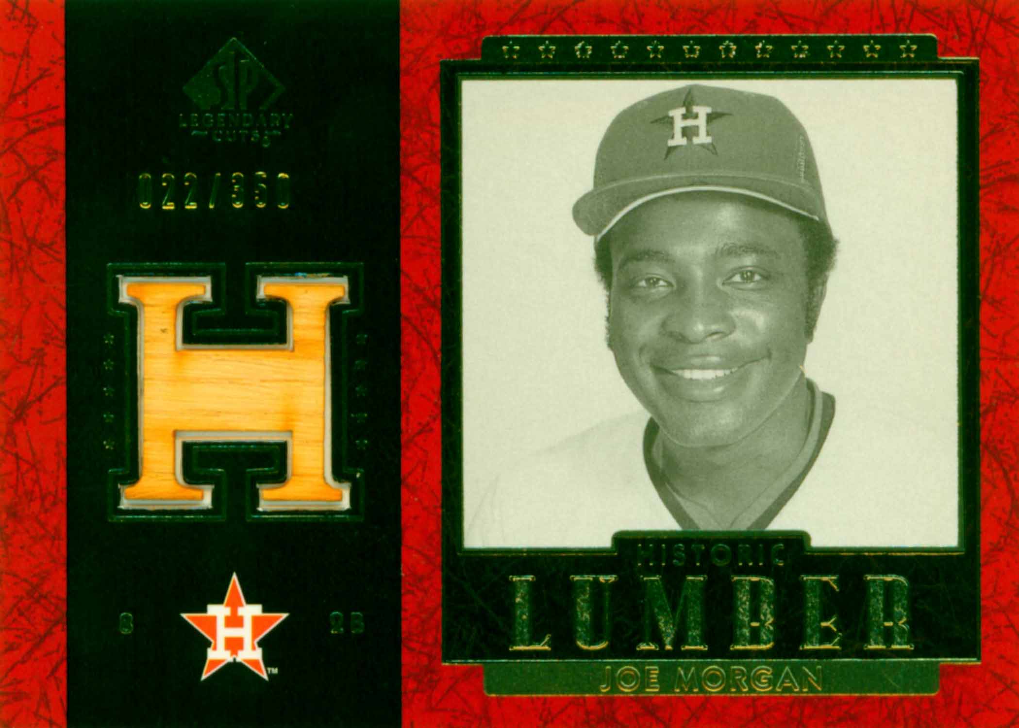 2003 SP Legendary Cuts Historic Lumber