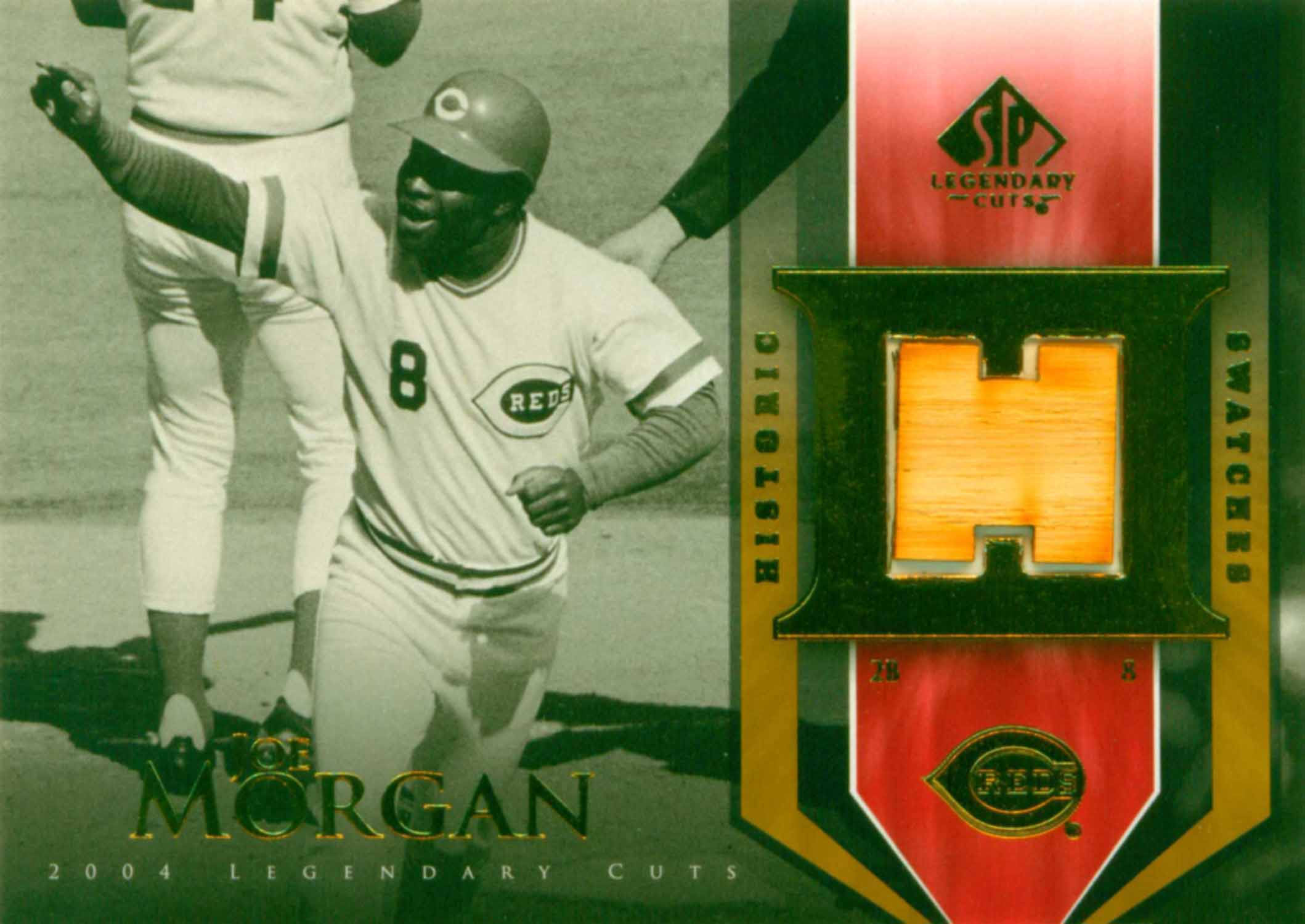 2004 SP Legendary Cuts Historic Swatches Bat