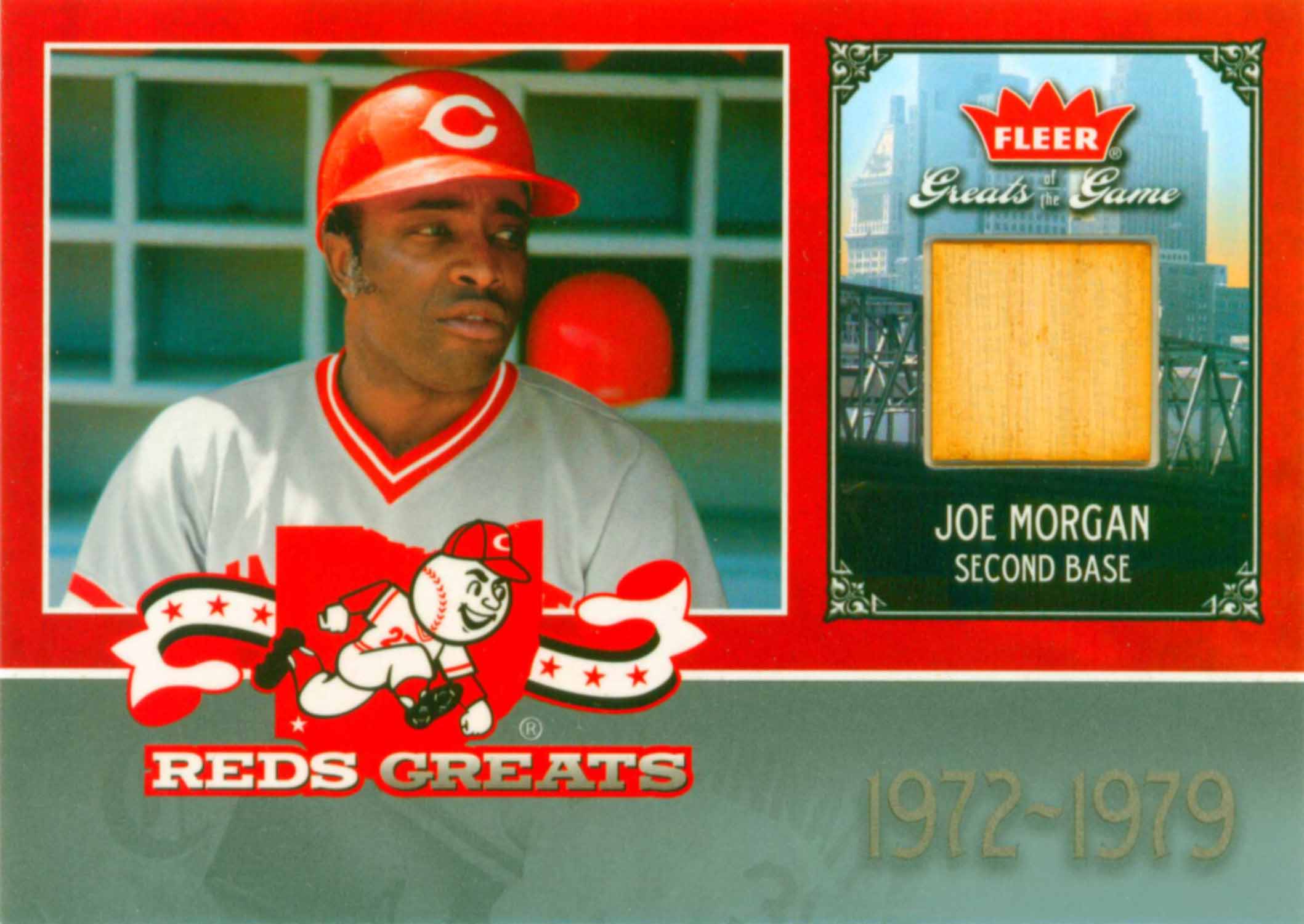 2006 Greats of the Game Reds Greats Memorabilia Bat