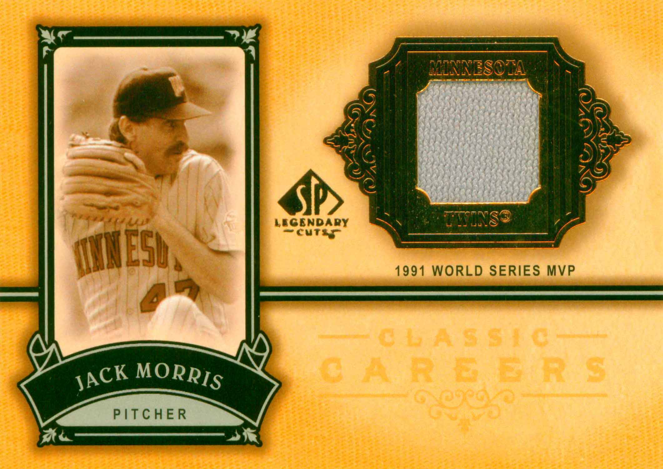 2005 SP Legendary Cuts Classic Careers Material Jersey