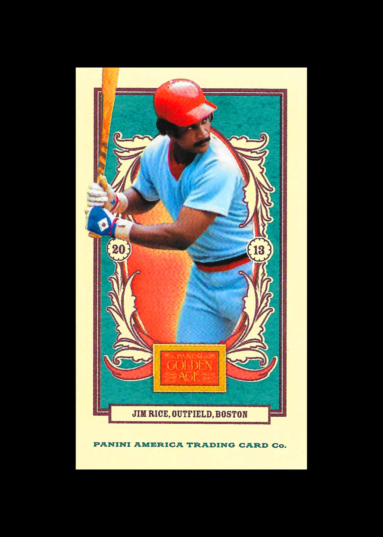 2013 Panini Golden Age Mini American Caramel Blue Back