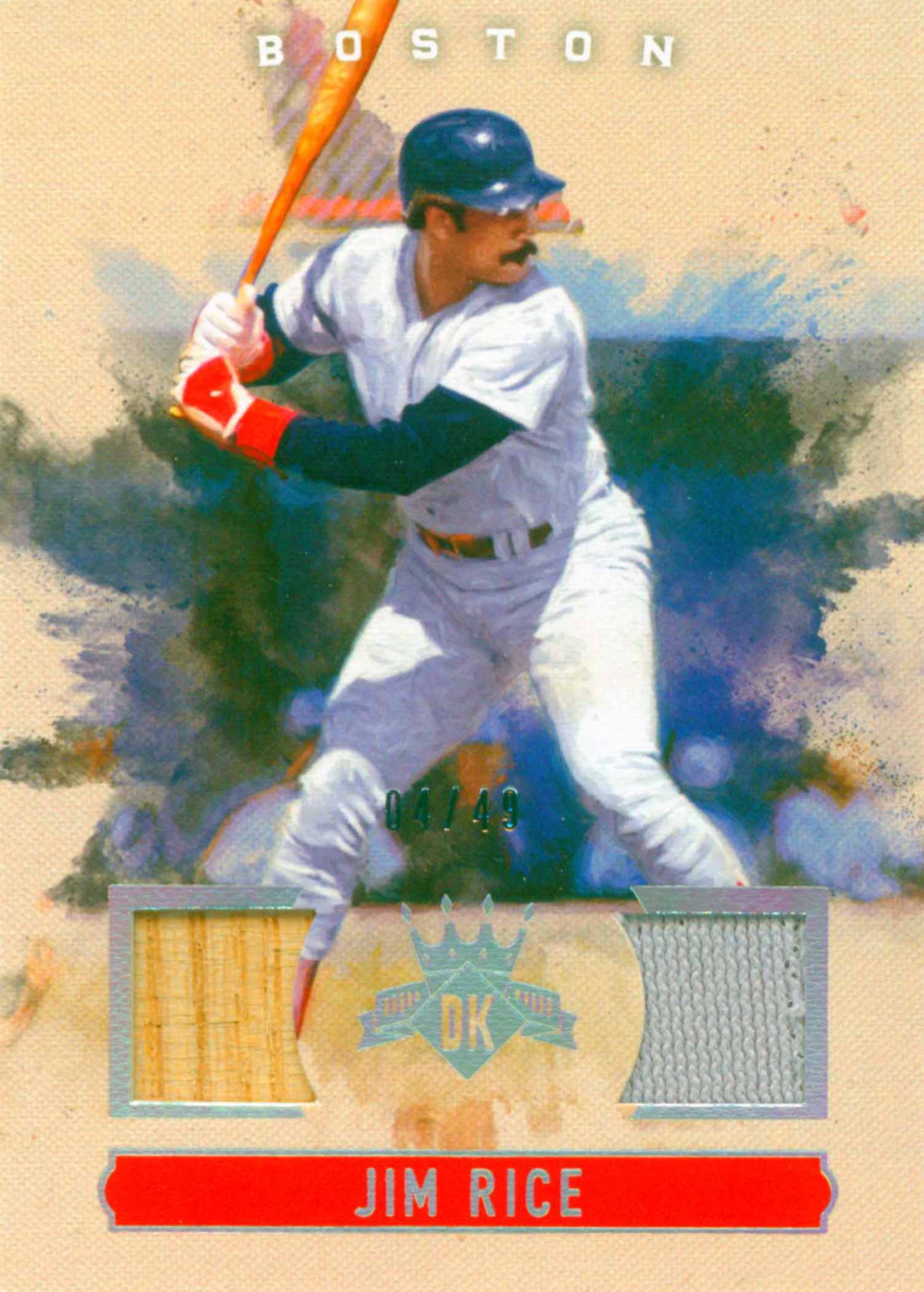 2017 Diamond Kings DK Materials Holo Silver