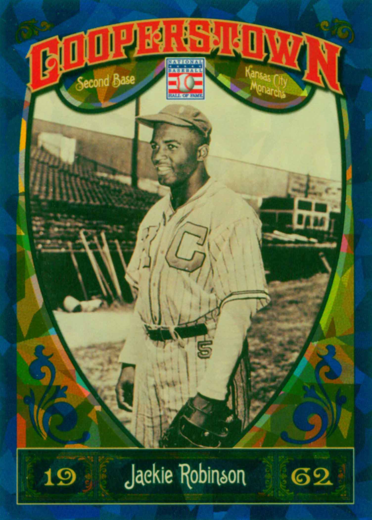 2013 Panini Cooperstown Blue Crystal