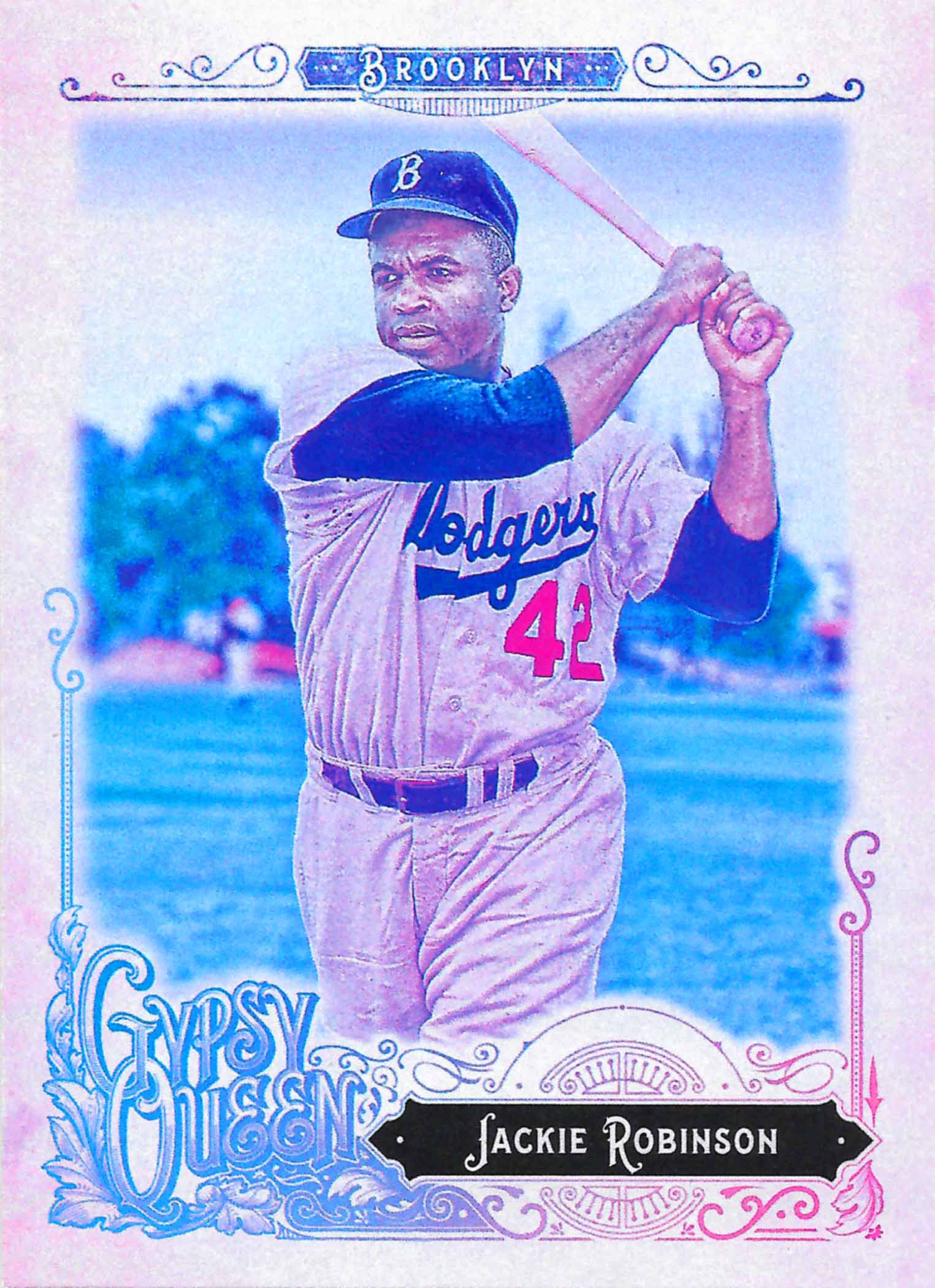 2017 Topps Gypsy Queen Missing Blackplate