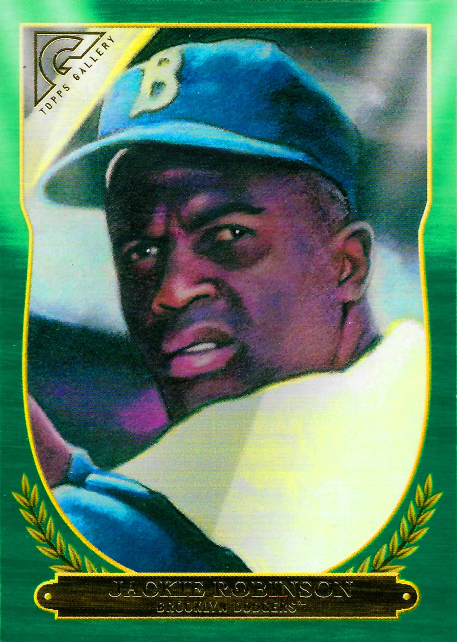 2018 Topps Gallery Hall of Fame Green