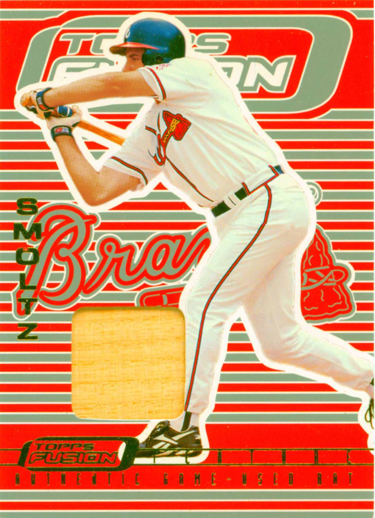 2001 Topps Fusion Feature Bat