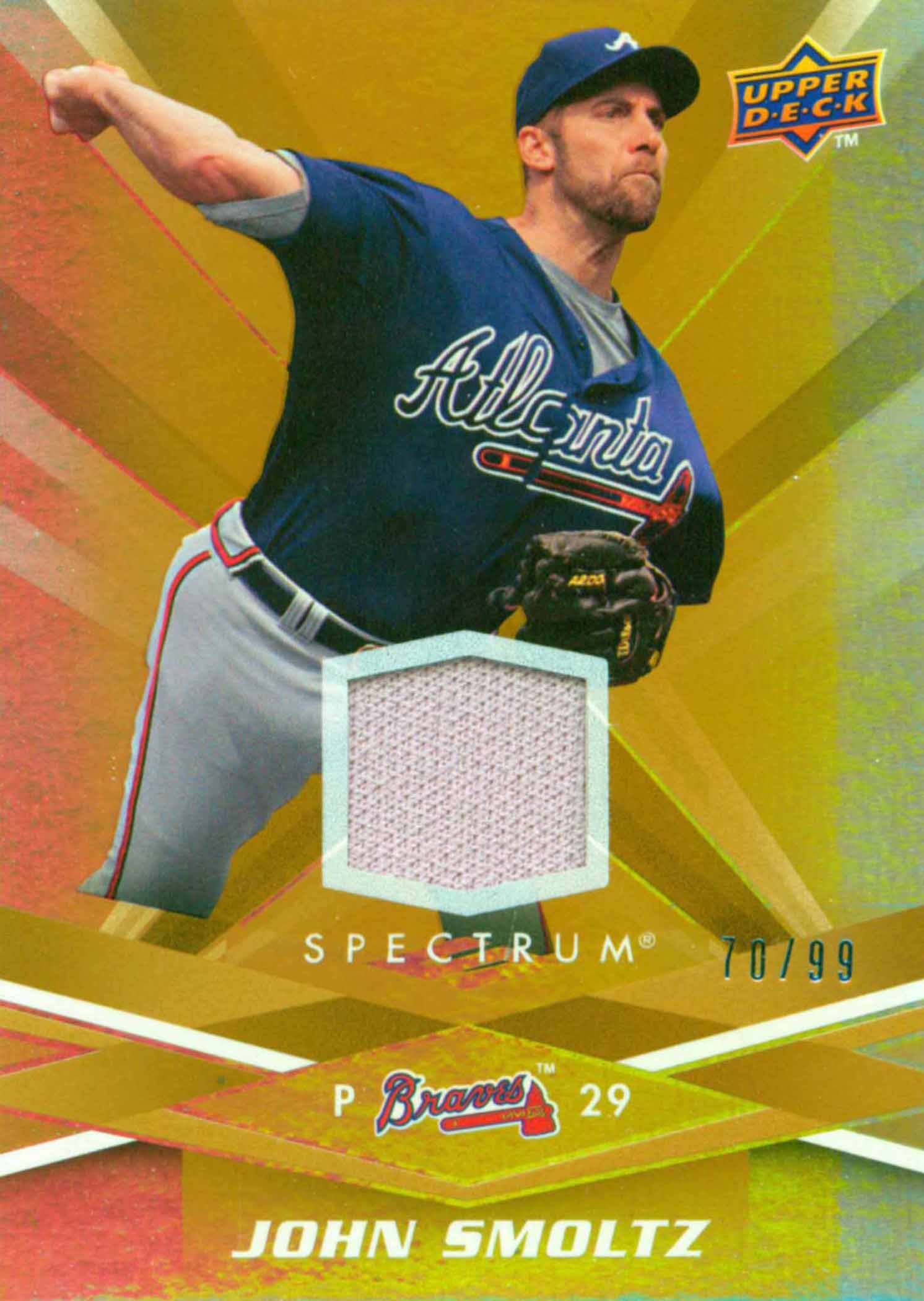 2009 Upper Deck Spectrum Gold Jersey