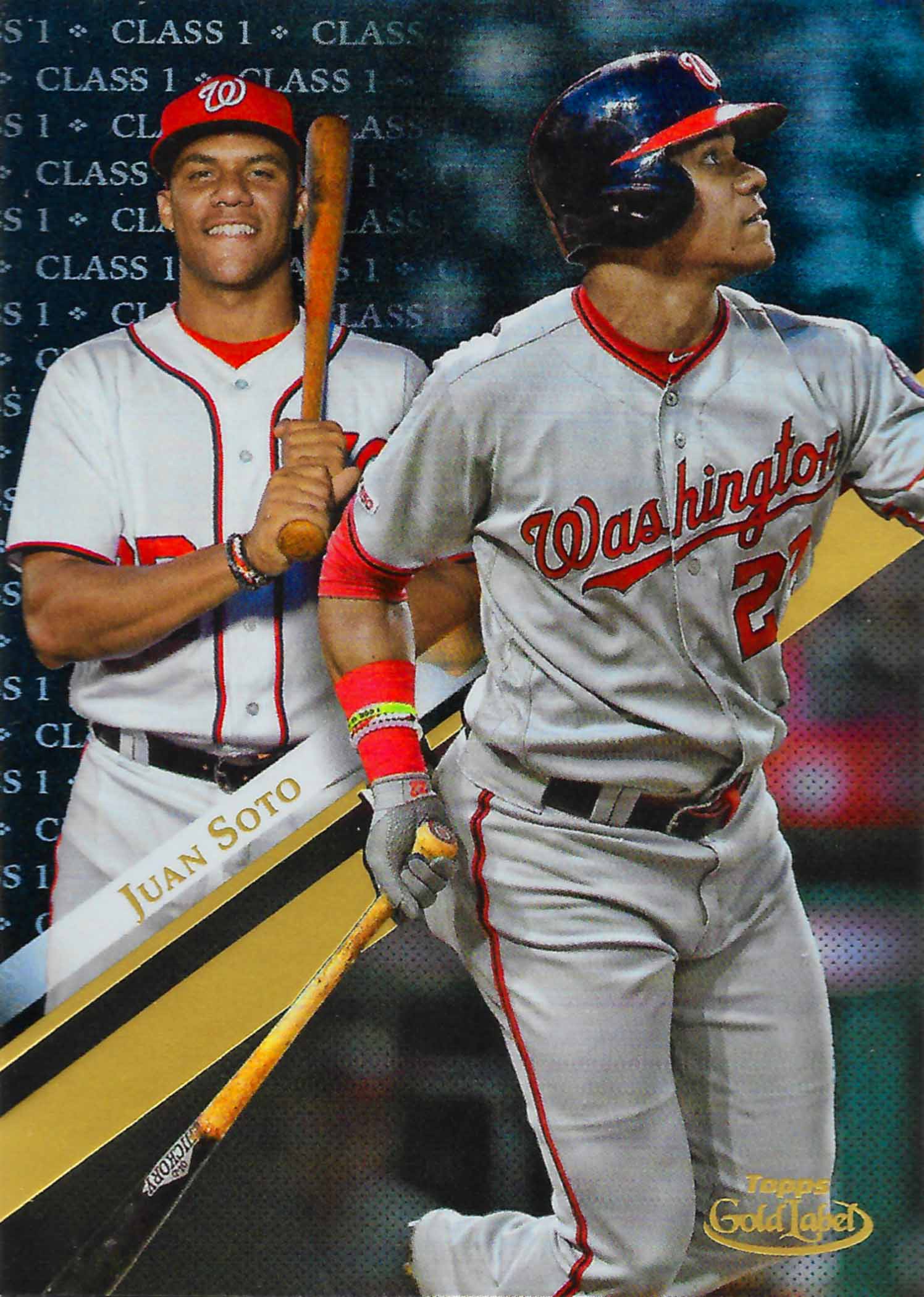 2019 Topps Gold Label Class 1 Black