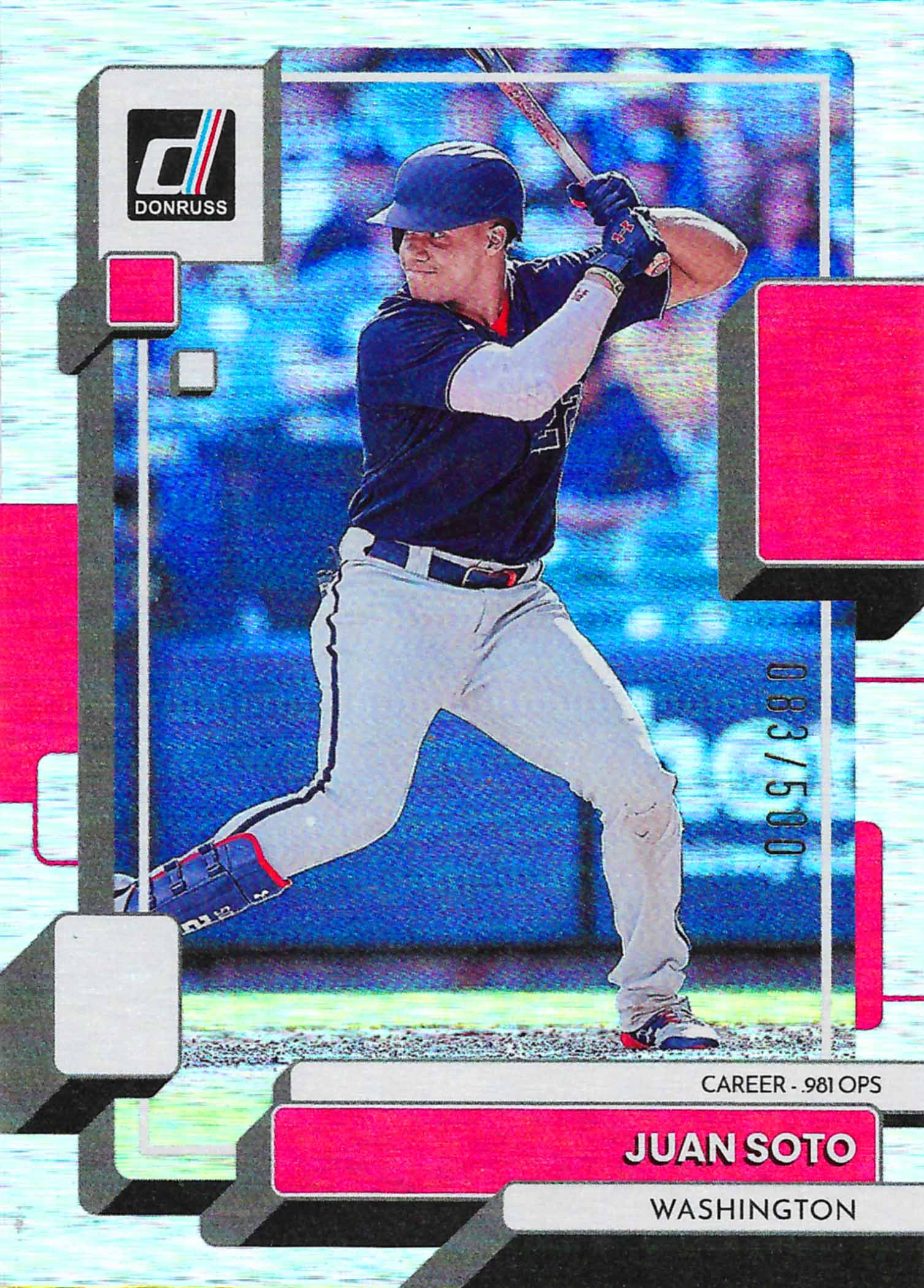 2022 Donruss Variations Stat Line Career