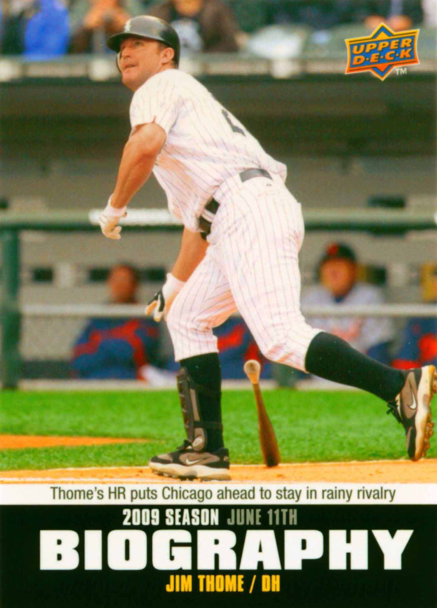 2010 Upper Deck Season Biography
