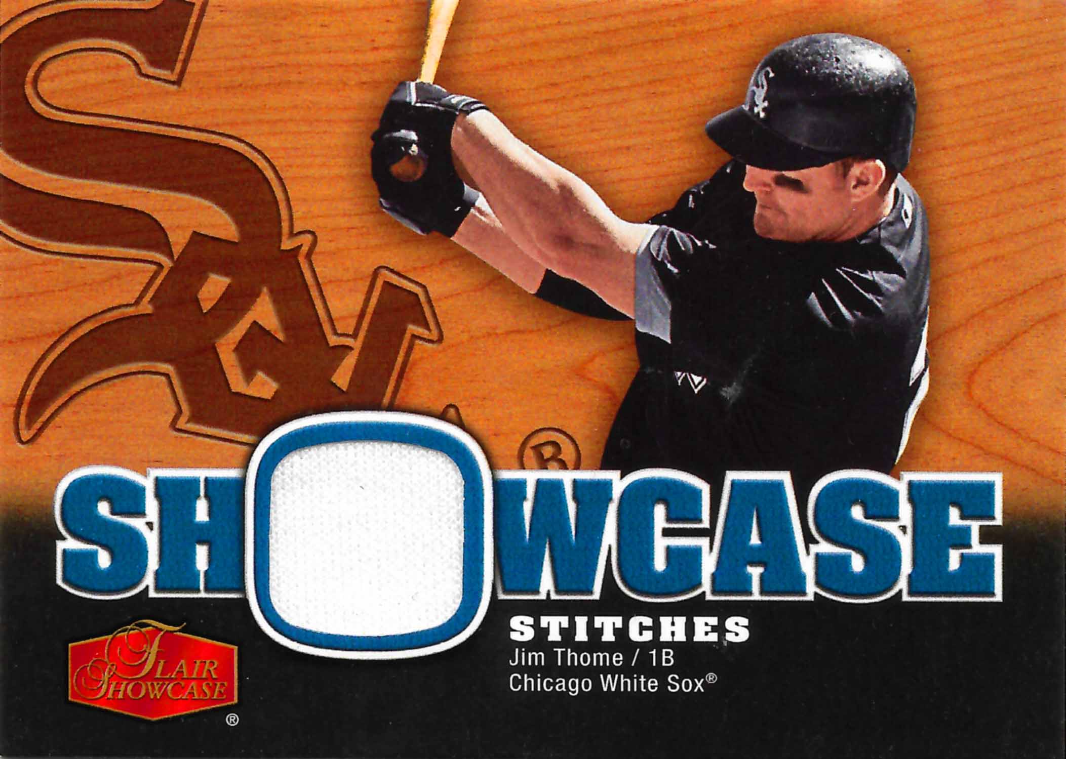 2006 Flair Showcase Stitches Jersey