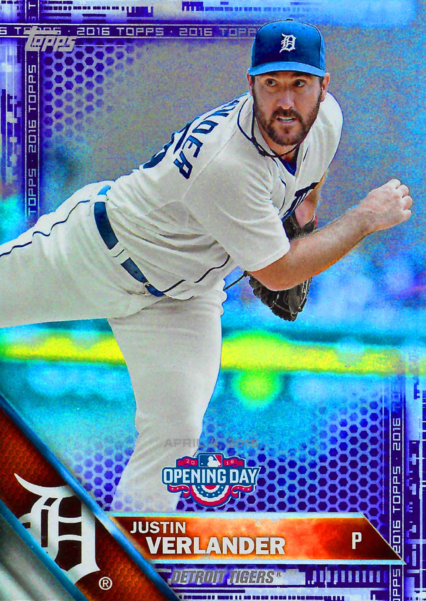 2016 Topps Opening Day Toys R Us Purple Foil