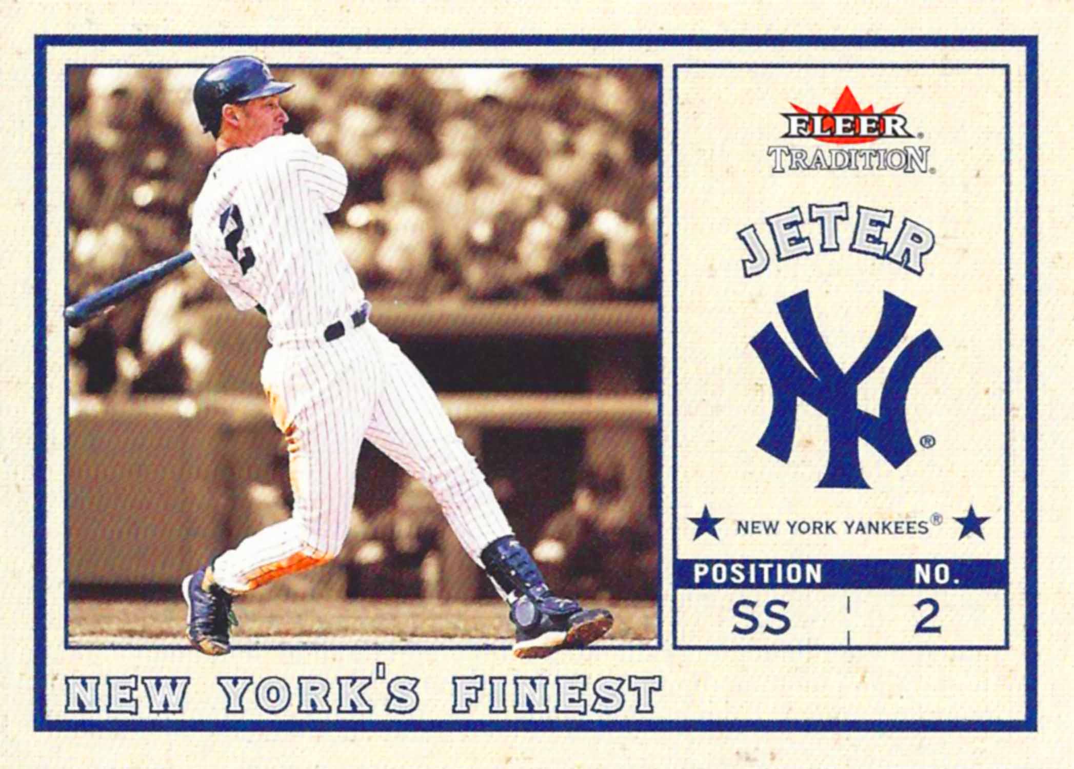 2002 Fleer Tradition Update New York's Finest