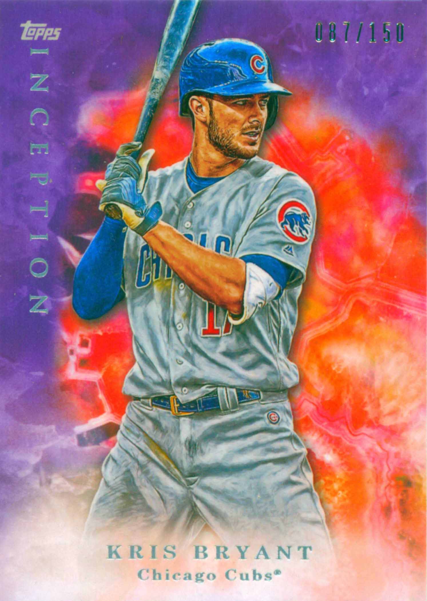 2017 Topps Inception Purple