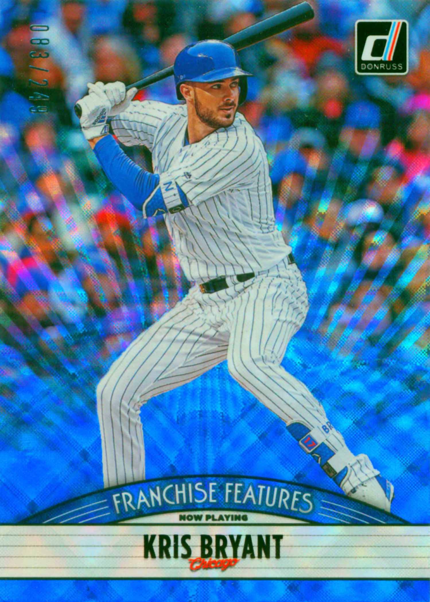 2019 Donruss Franchise Features Blue