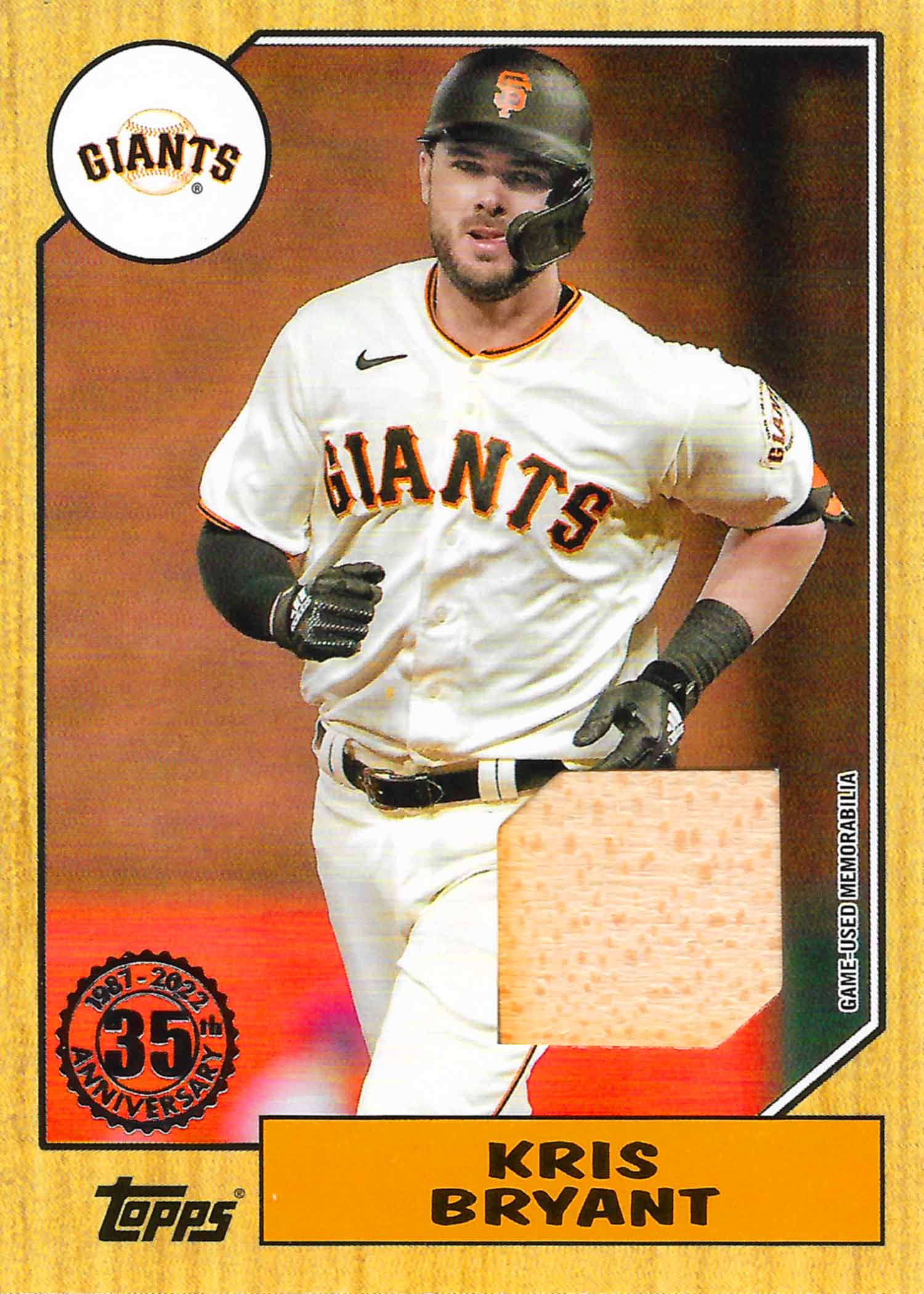 2022 Topps '87 Topps Relics