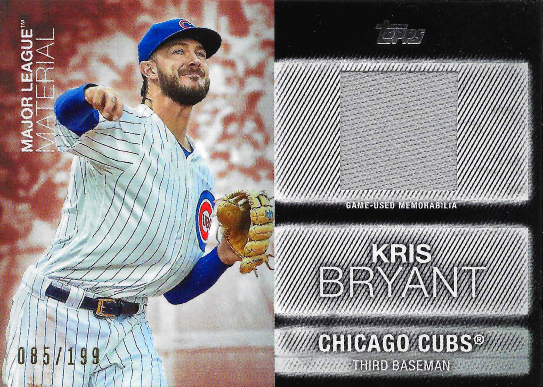 2020 Topps Update Major League Materials Black