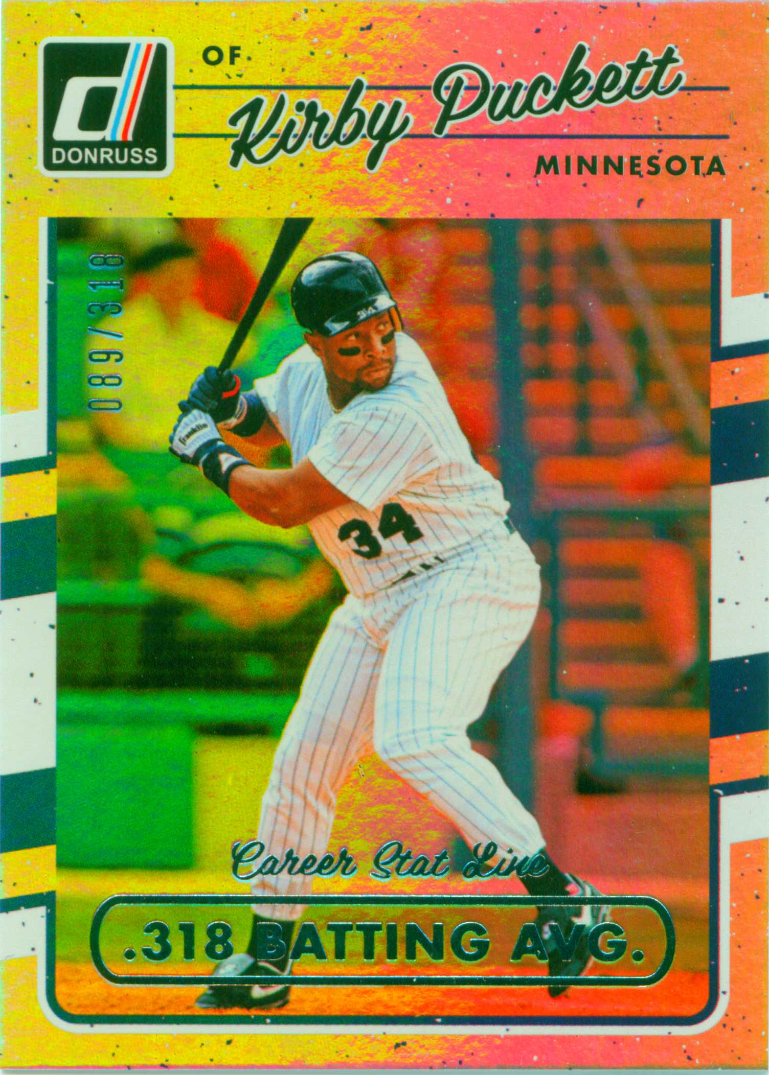 2017 Donruss Stat Line Career