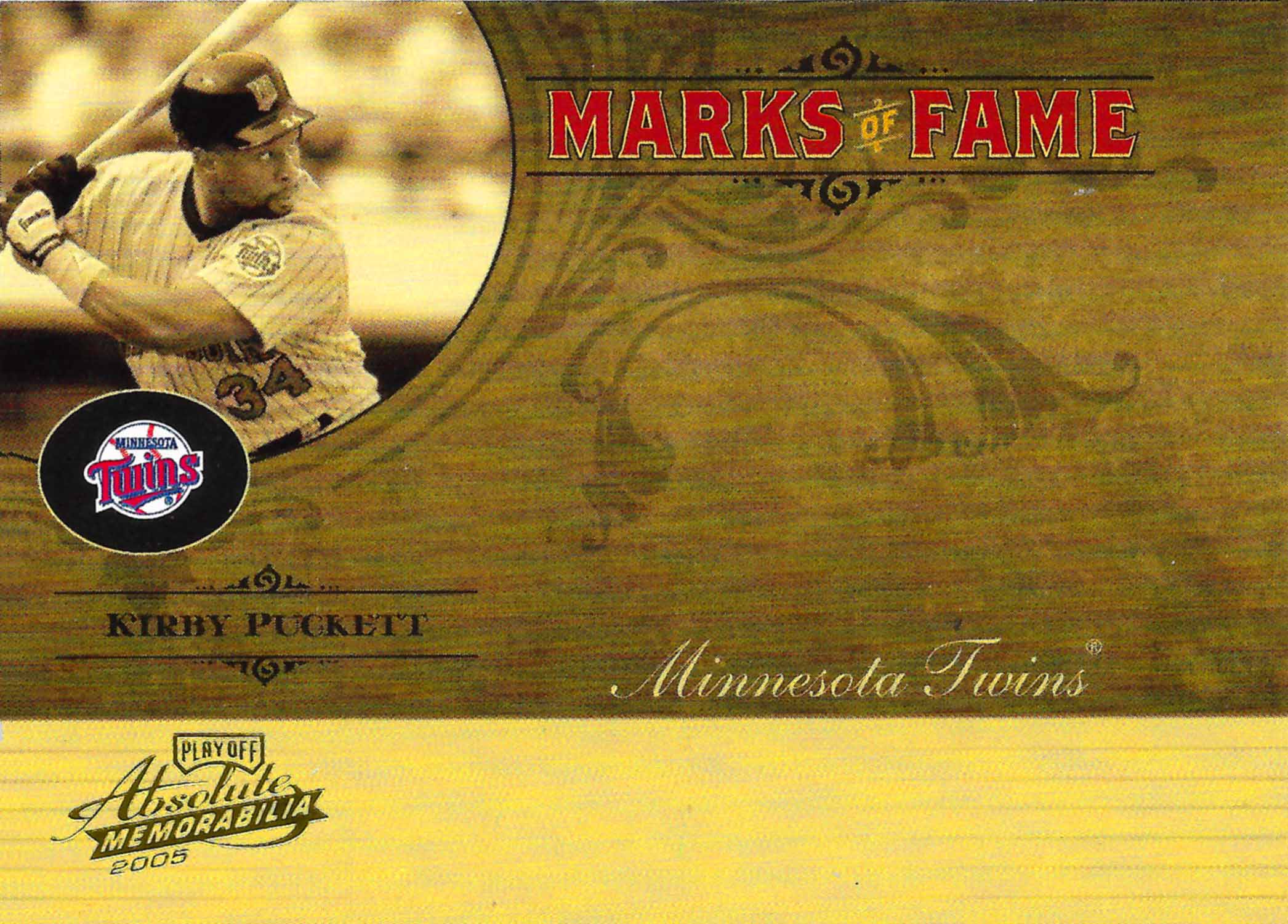 2005 Absolute Memorabilia Marks of Fame