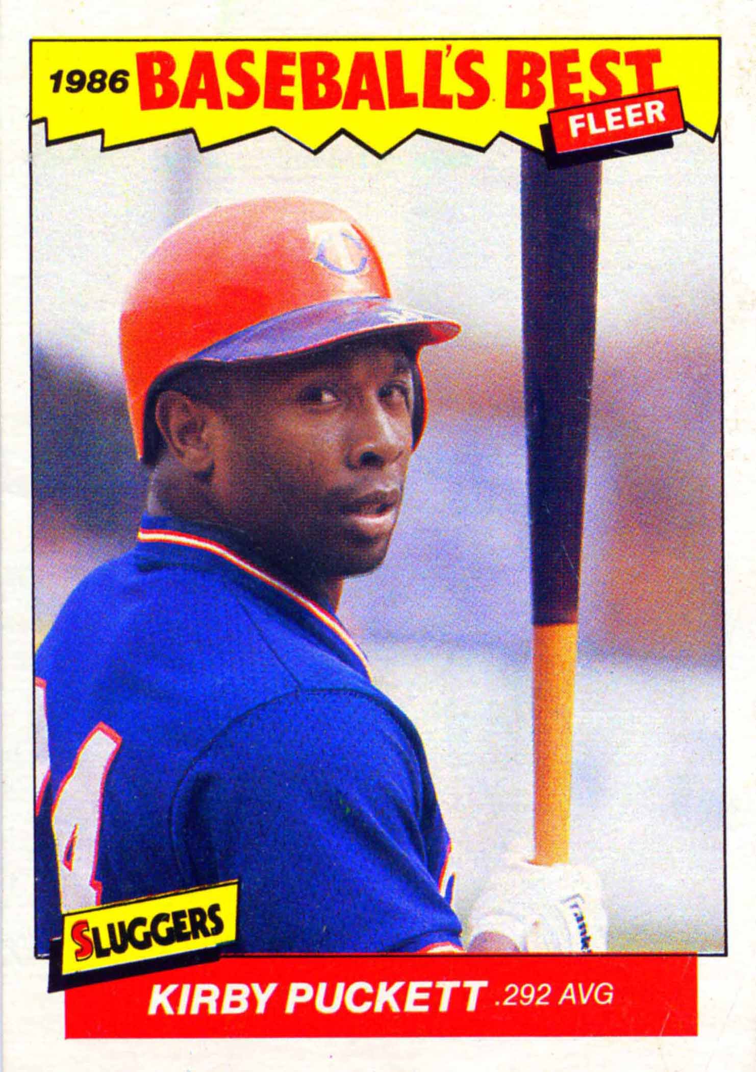 1986 Fleer Sluggers/Pitchers Box Cards