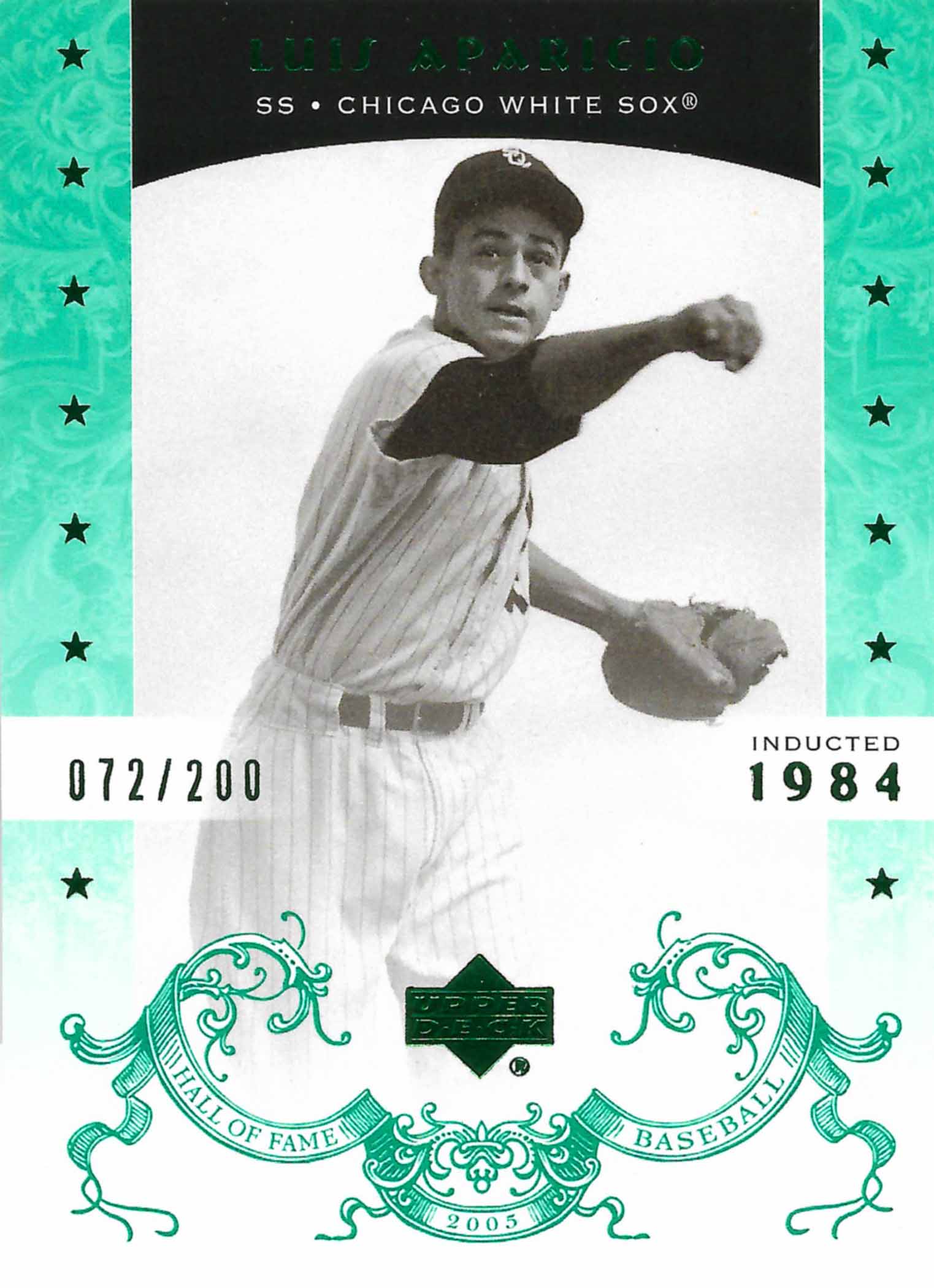 2005 Upper Deck Hall of Fame Green